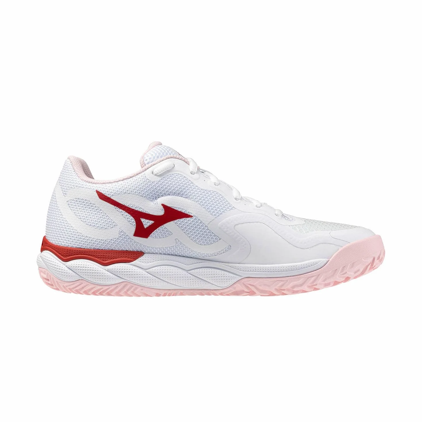 Mizuno Wave Enforce Court Clay Court Rosa Mujer