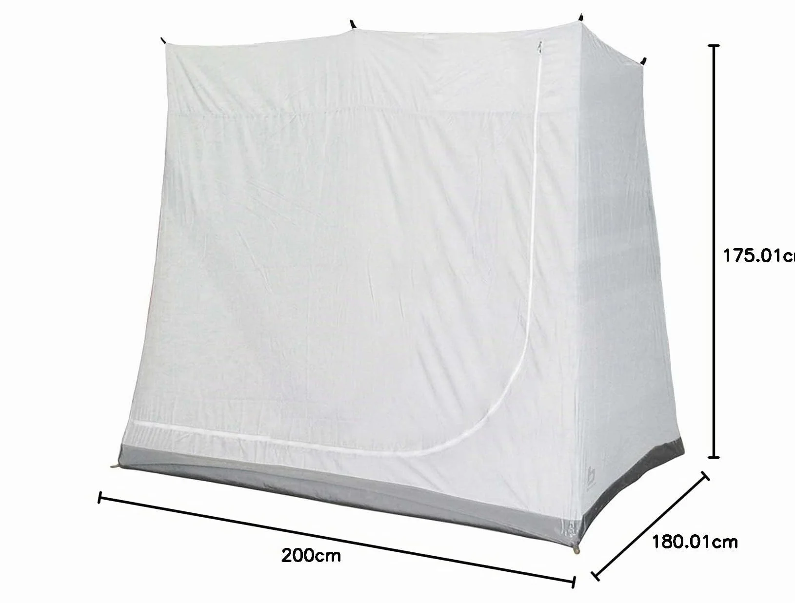 Bo-Camp Refugio de Camping BC Tienda Interior Gris