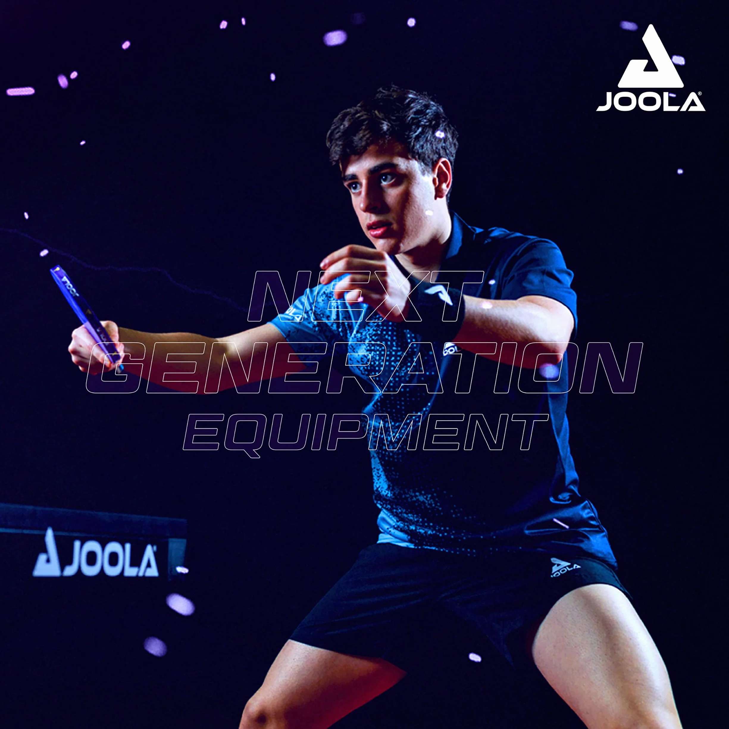 JOOLA Team School Bate tenis de mesa multicolor