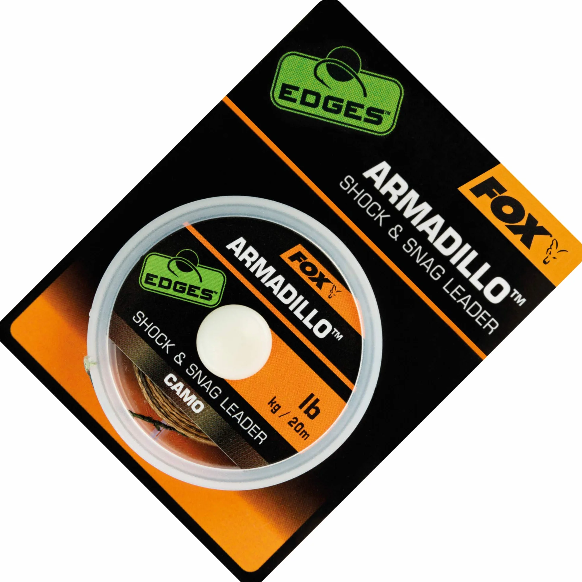 Fox Edges Armadillo Shock and Snag Leader Camo