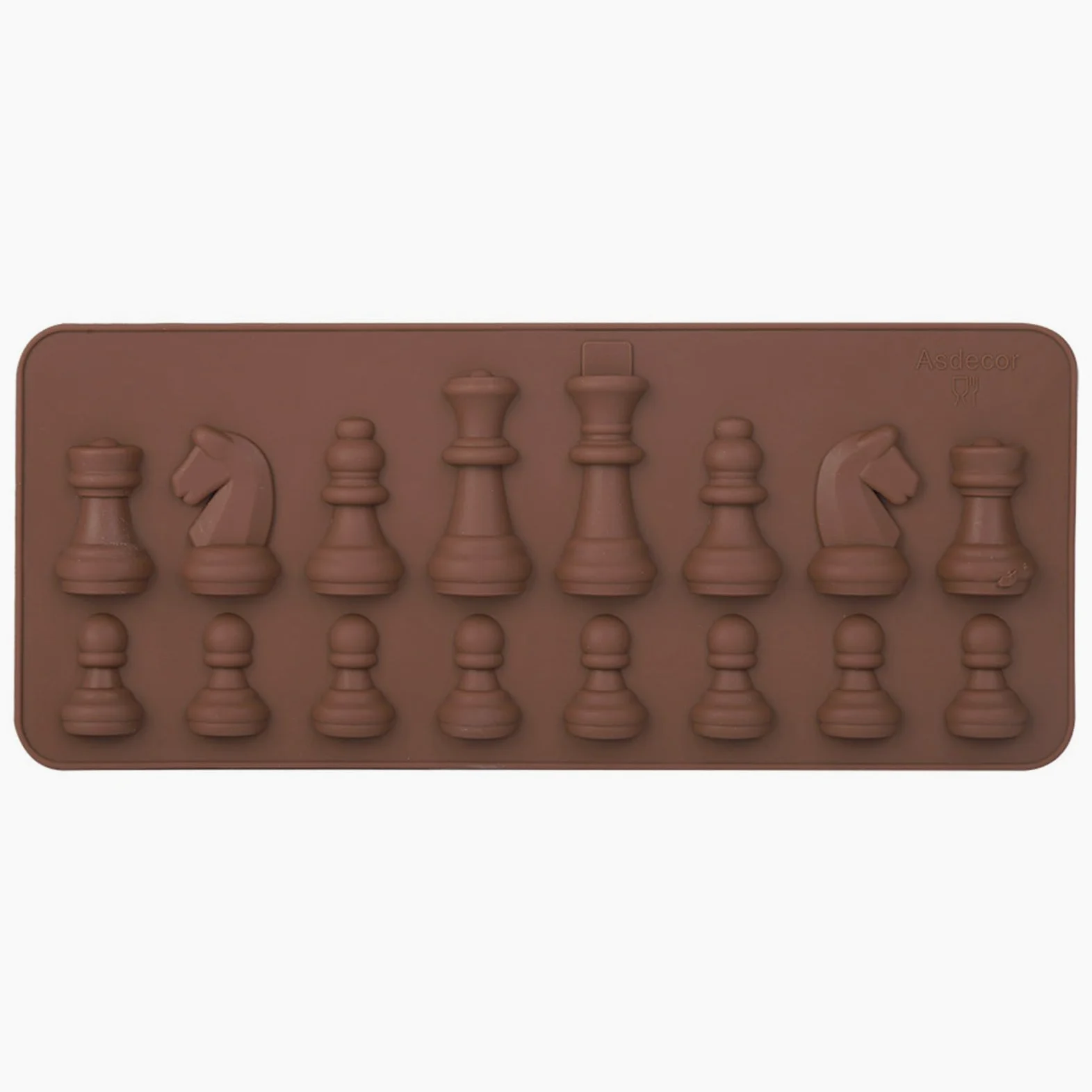 Ausla Molde de Silicona para Barra de Chocolate, Molde para Dulces de Grado Alimenticio, Resistente Al Calor, 40F a 446F, Antiadherente, Reutilizable para Hornear Pasteles, Dulces, Chocolate,