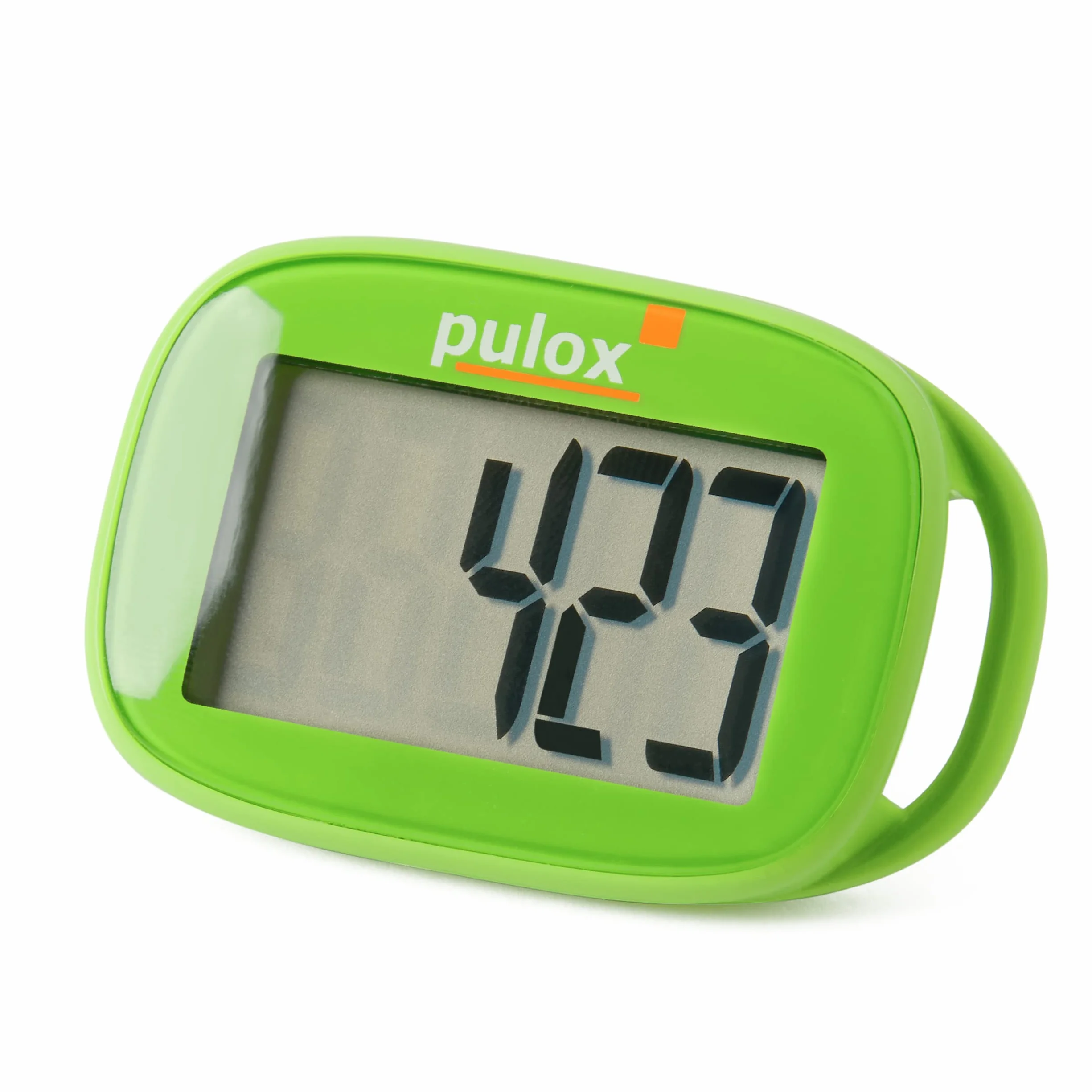 Pulox PS-100 Podómetro Contador de Pasos con Sensor 3D Verde