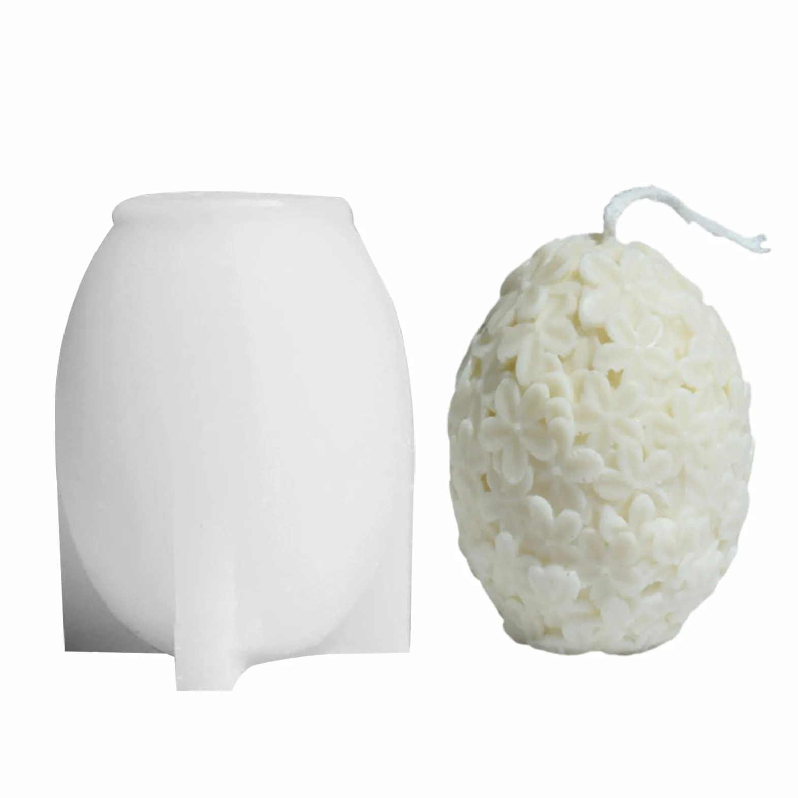 5 moldes de silicona con forma de flor 3D, molde de silicona con forma de flor de bola artesanal, moldes de jabón de silicona, moldes hechos a mano, moldes de jabón que hacen accesorios