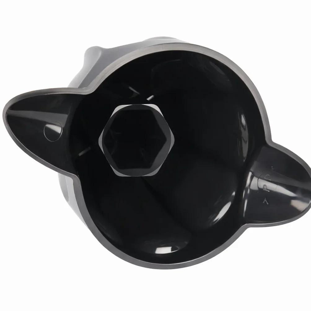 Cono Exprimidor Compatible con Philips HR3962/01, HR2752, HR2752/50 – Repuesto de Prensa para Cítricos – Accesorio Exprimidor (420303601891) Negro