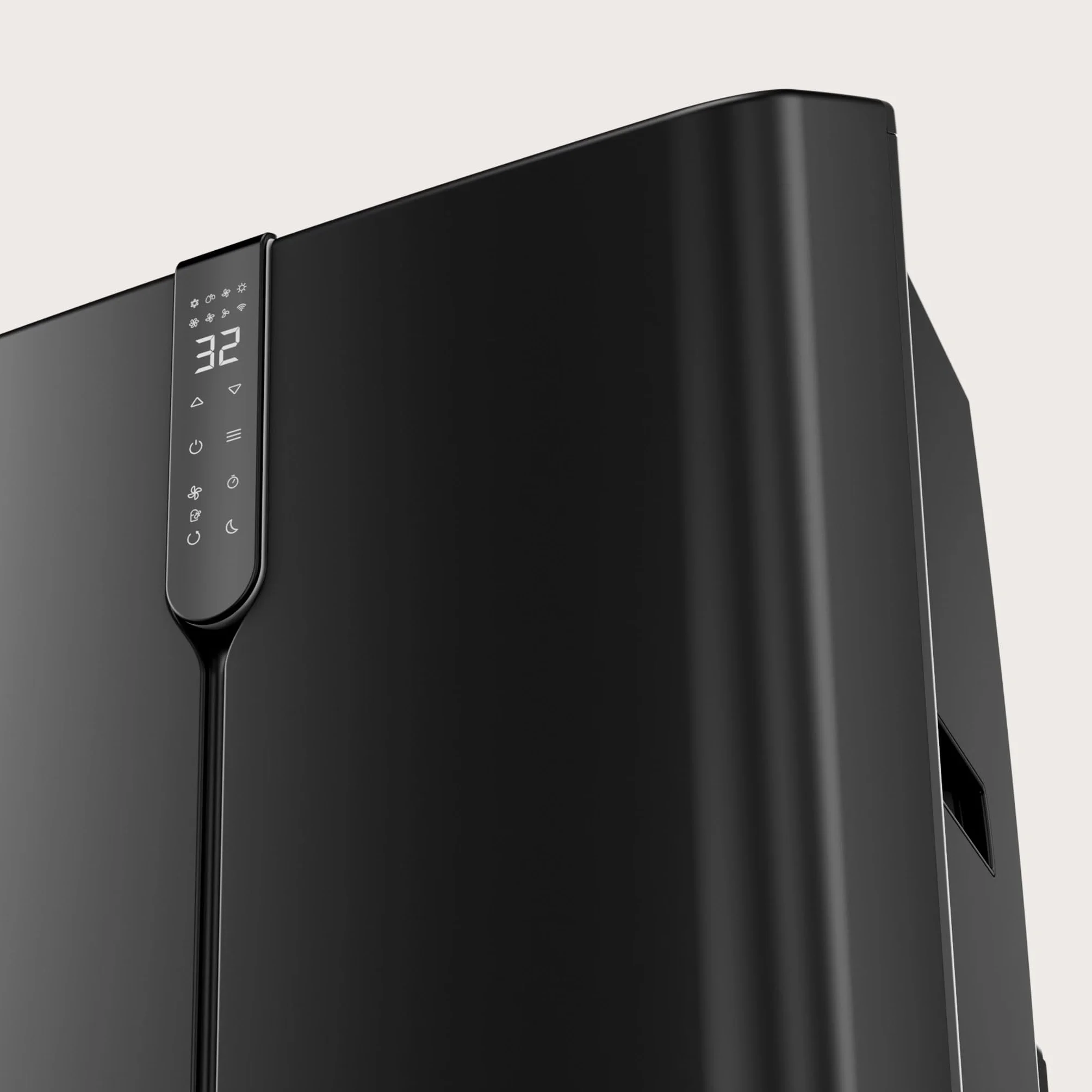EVVO Clima P14 Silent WIFI - Aire Acondicionado Portátil 14000 BTU con Bomba de Calor - Pingüino Aire Acondicionado y Calefacción, WiFi, Silencioso, Deshumidificador, Frío y Calor con Kit de Ventana