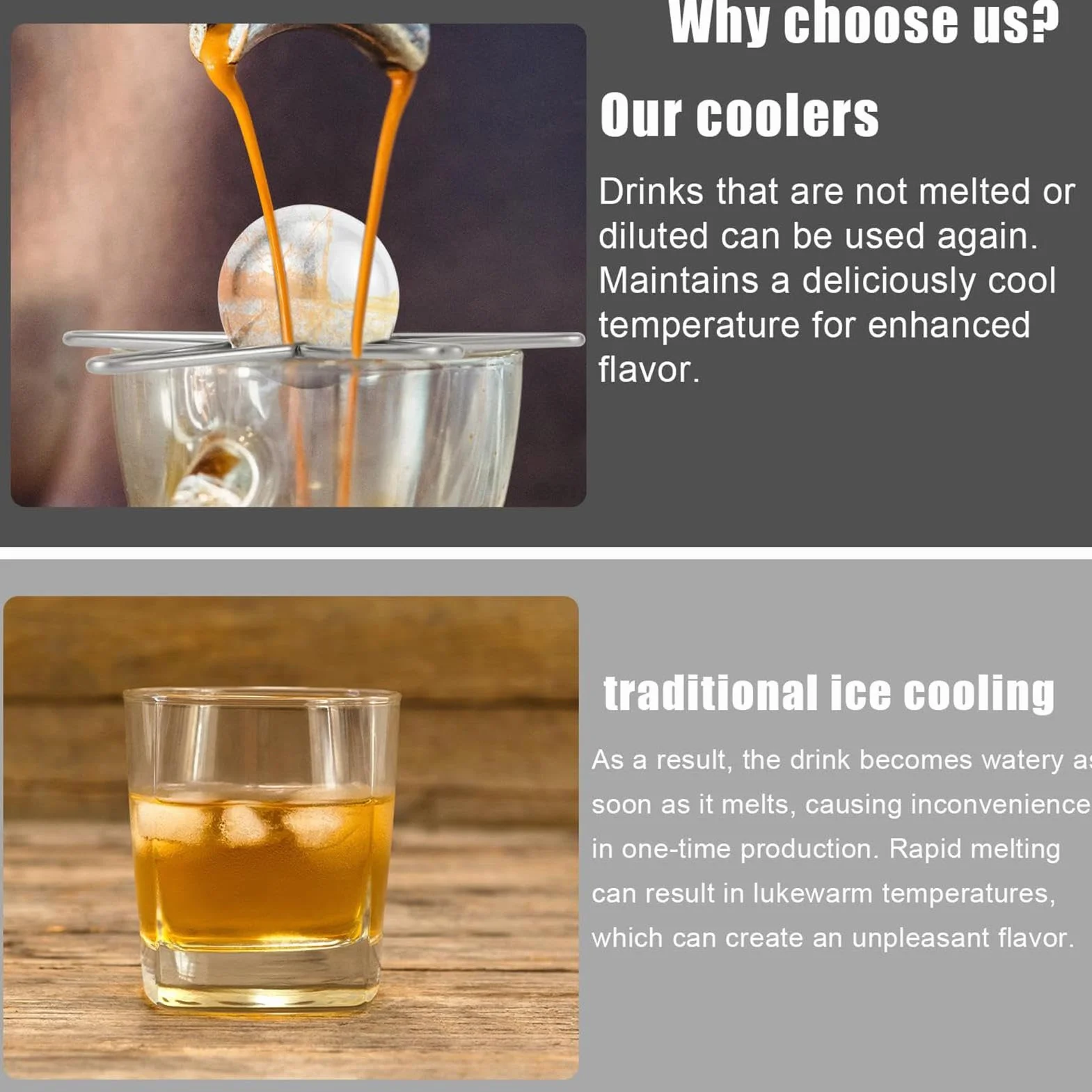 Bola Enfriadora De Café - Bola Enfriadora De Café Reutilizable De Acero Inoxidable, Esfera De Enfriamiento Duradera | Bola Congelada De Metal Para Espresso, Bola De Café Helado, Herramienta De Café