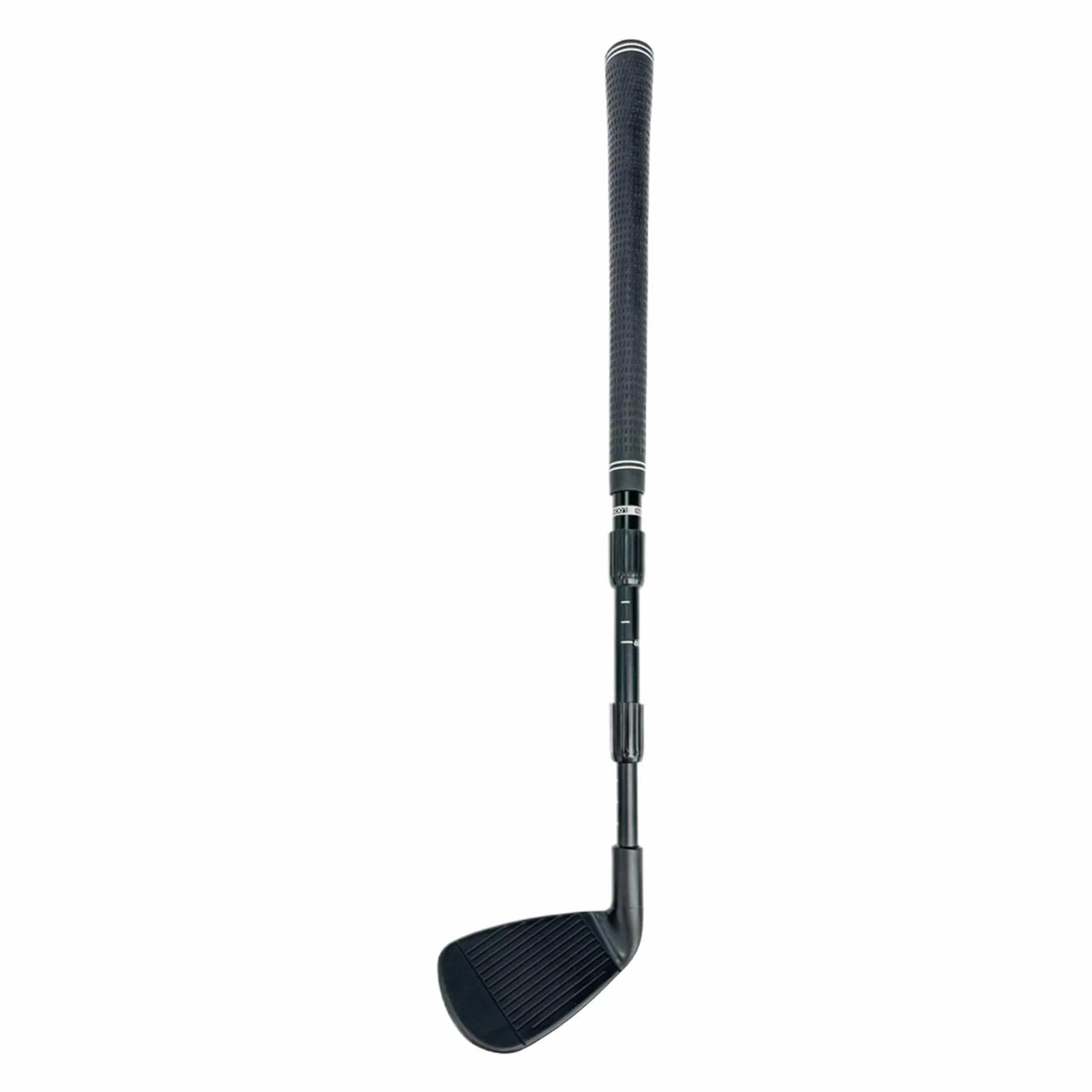 Putter de golf ajustable rojo, palo telescópico de entrenamiento doble vía para interiores y exteriores