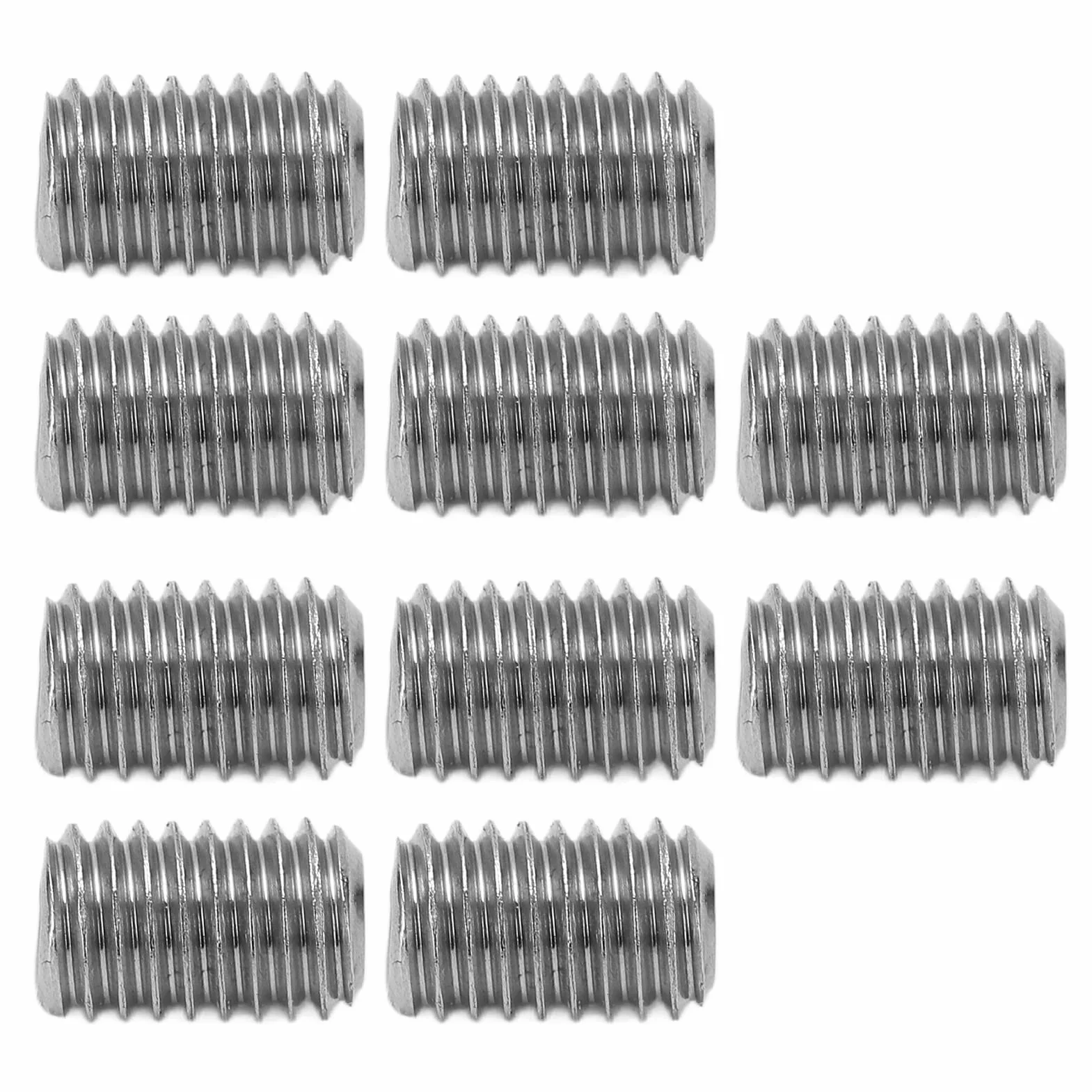 VGEBY 10 Tornillos para Aletas de Tabla de Surf, Acero Inoxidable 304, a Prueba de Herrumbre, Portátiles, M5, Aleta Grub, Tornillos de Repuesto Remar