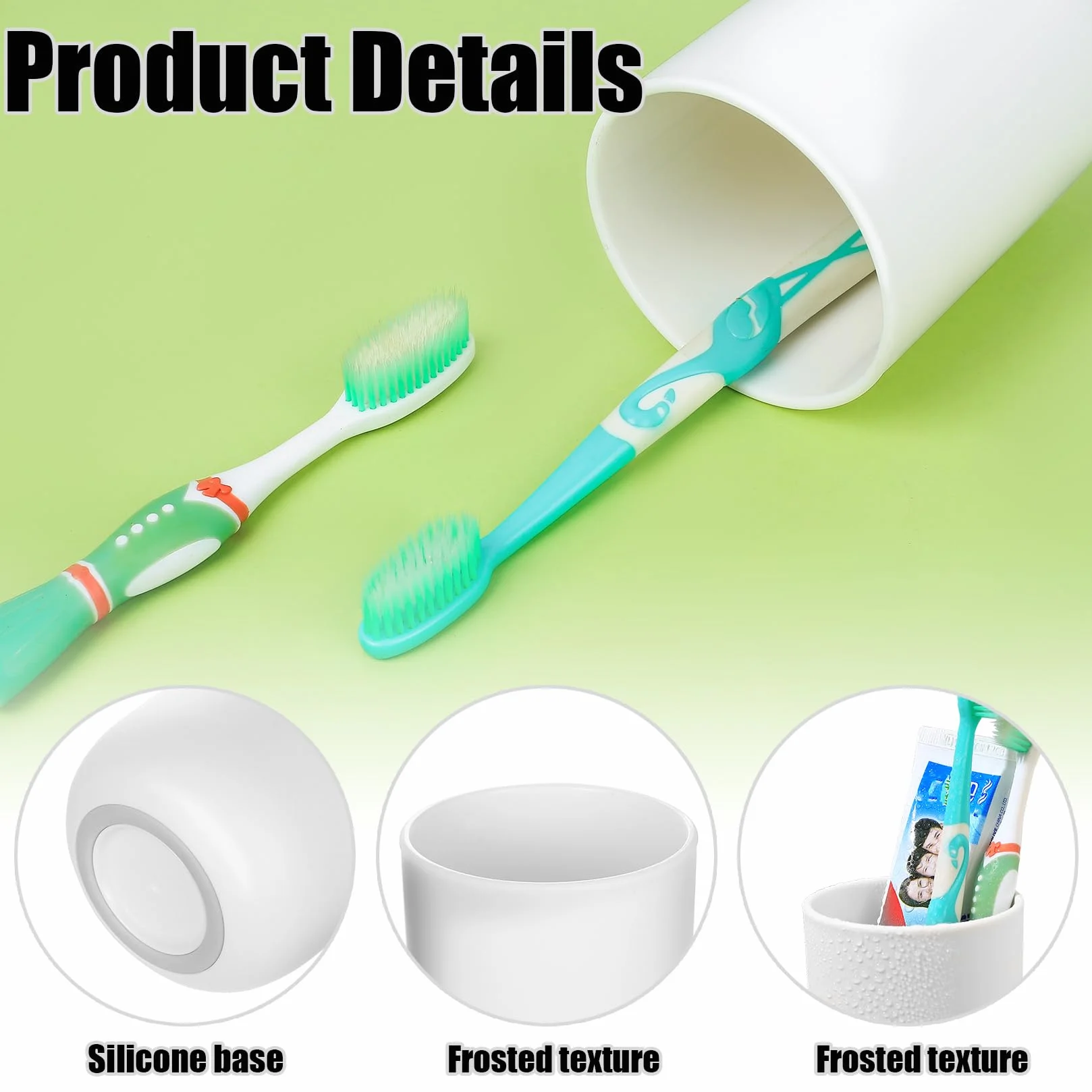2 vasos de plástico para cepillos de dientes, vaso para cepillos de dientes, soporte para cepillos de dientes, vaso de agua, vaso para cepillos de dientes, vaso para cepillo de dientes, vaso para la