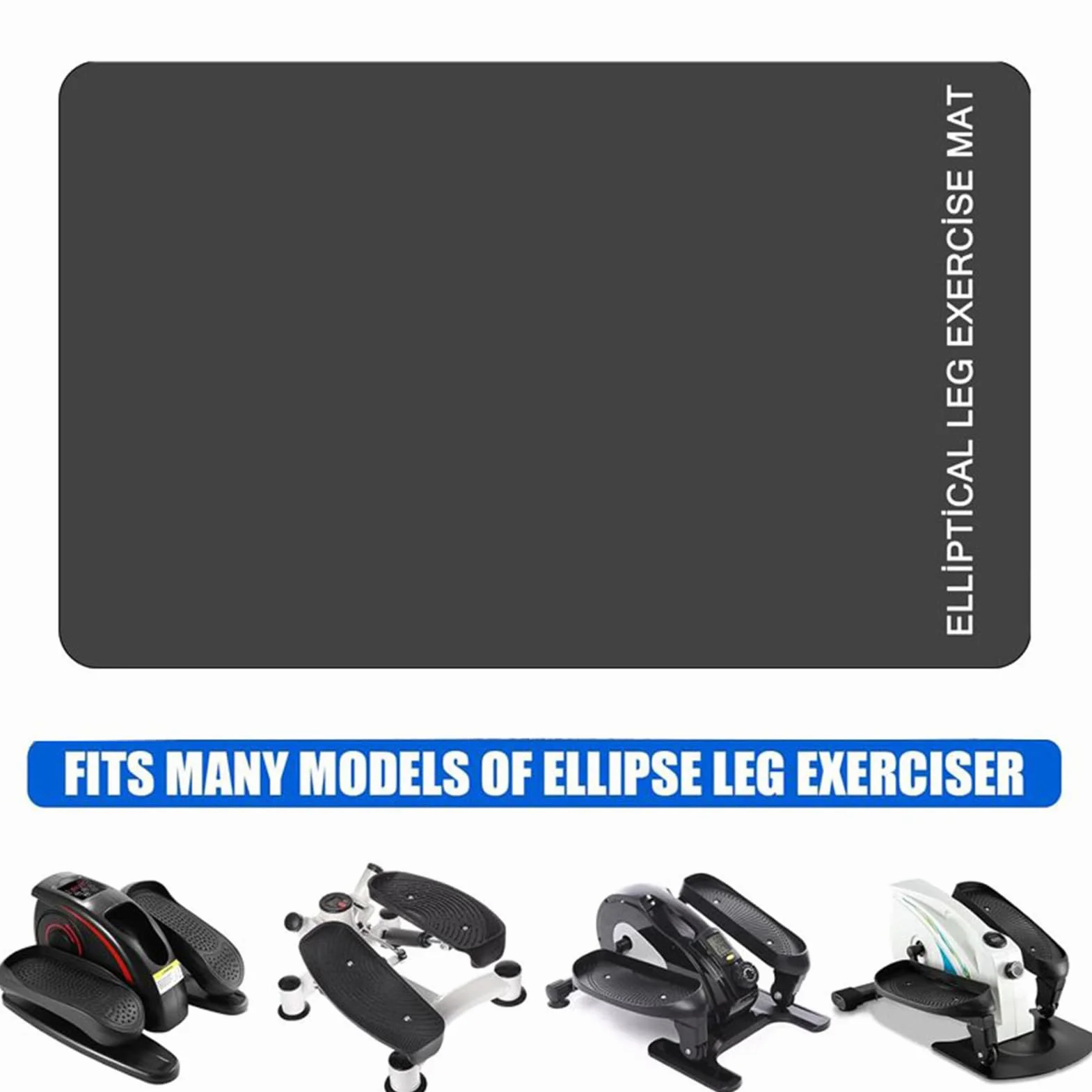 Estera de deslizamiento para sub-oficina elíptica, Ellipse Leg Ejercitador Estera de Deslizamiento, Equipo de Ejercicio | Fitness para una suboficina Ejercicio Pedal de pie y pierna Colpo