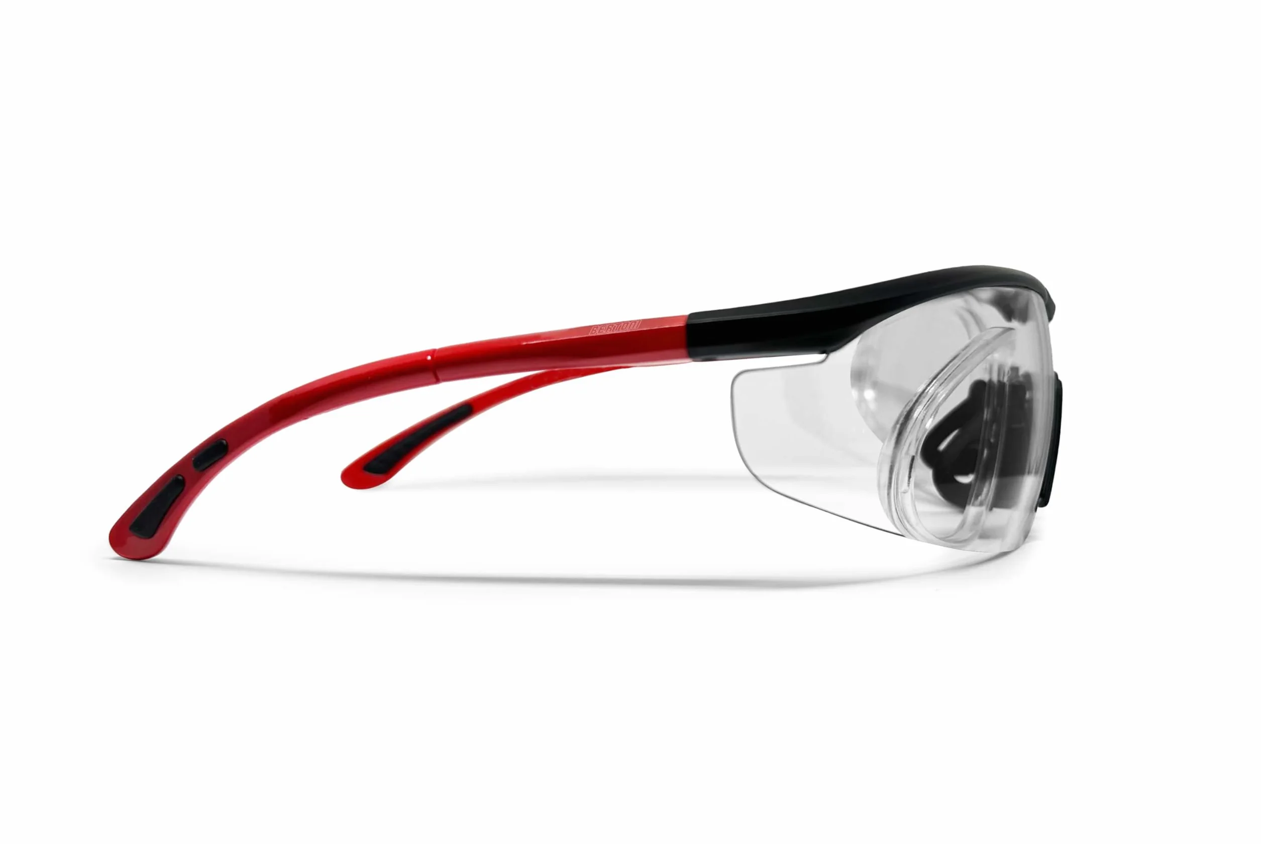 BERTONI Gafas Protectoras Balistica Tacticas de Seguridad para Disparar con 4 lentes Incluidas y Clip para Lentes Graduadas – SH898 SOS