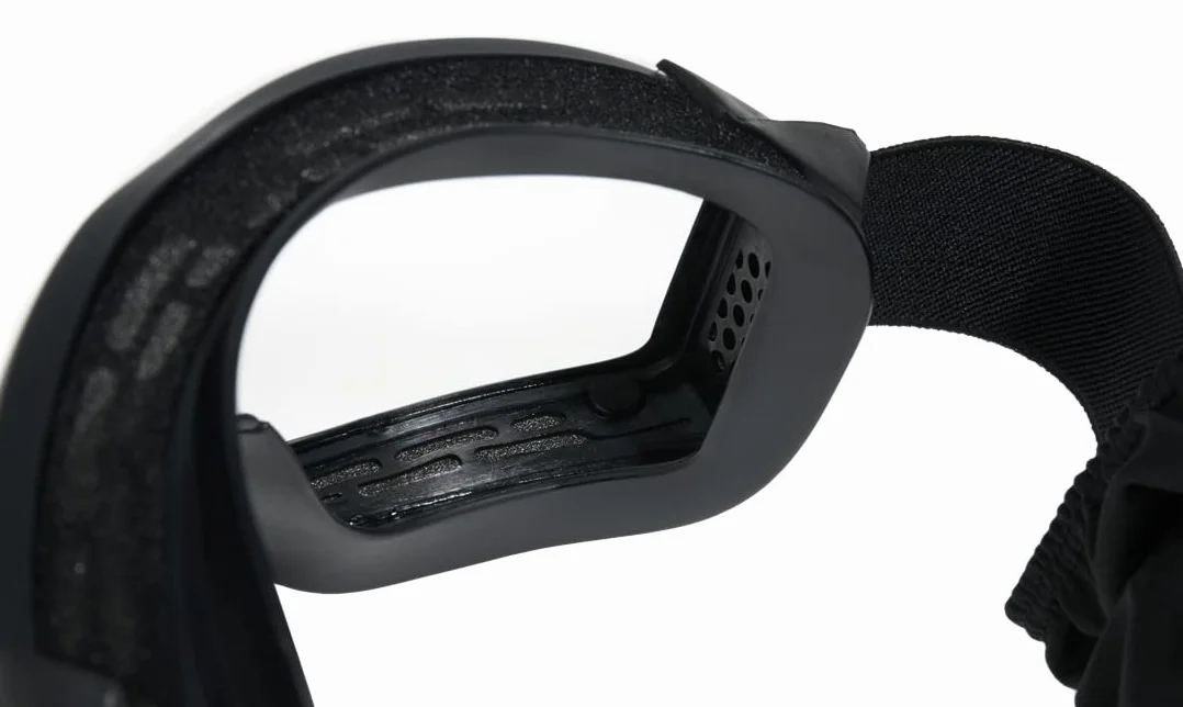 Gafas Proteccion Anti VAHO Negras 3 Lentes
