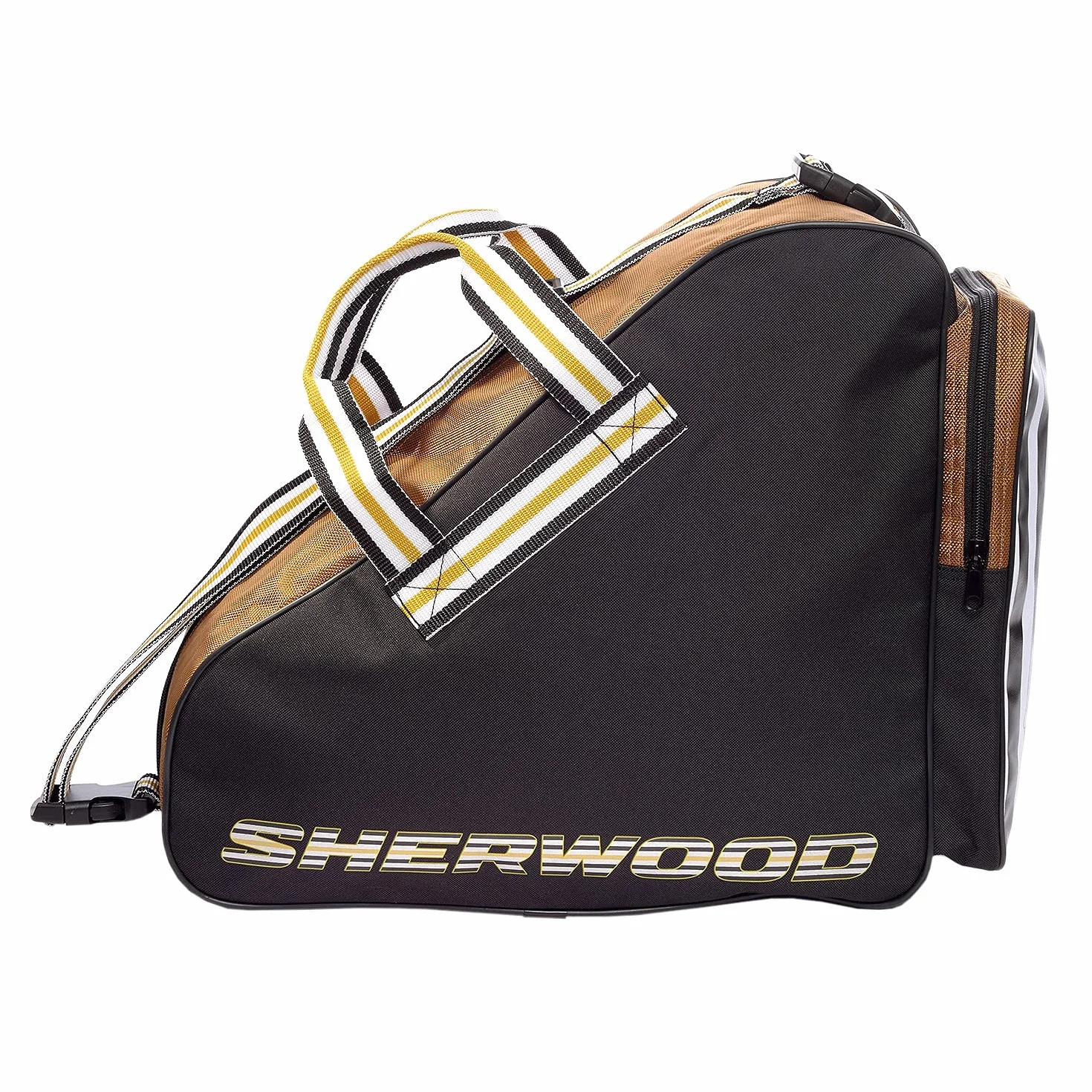 Sherwood Skatebag Code Series I Bolsa para patines con asas 42 x 15 x 37 cm negro-oro
