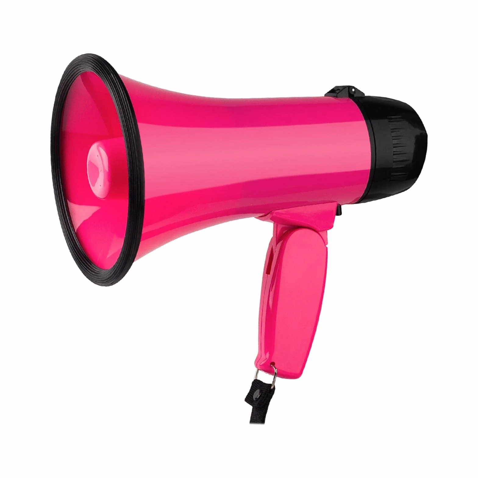 Altavoz megáfono de mano 25W Milageto Rosa rojo con grabación 240S