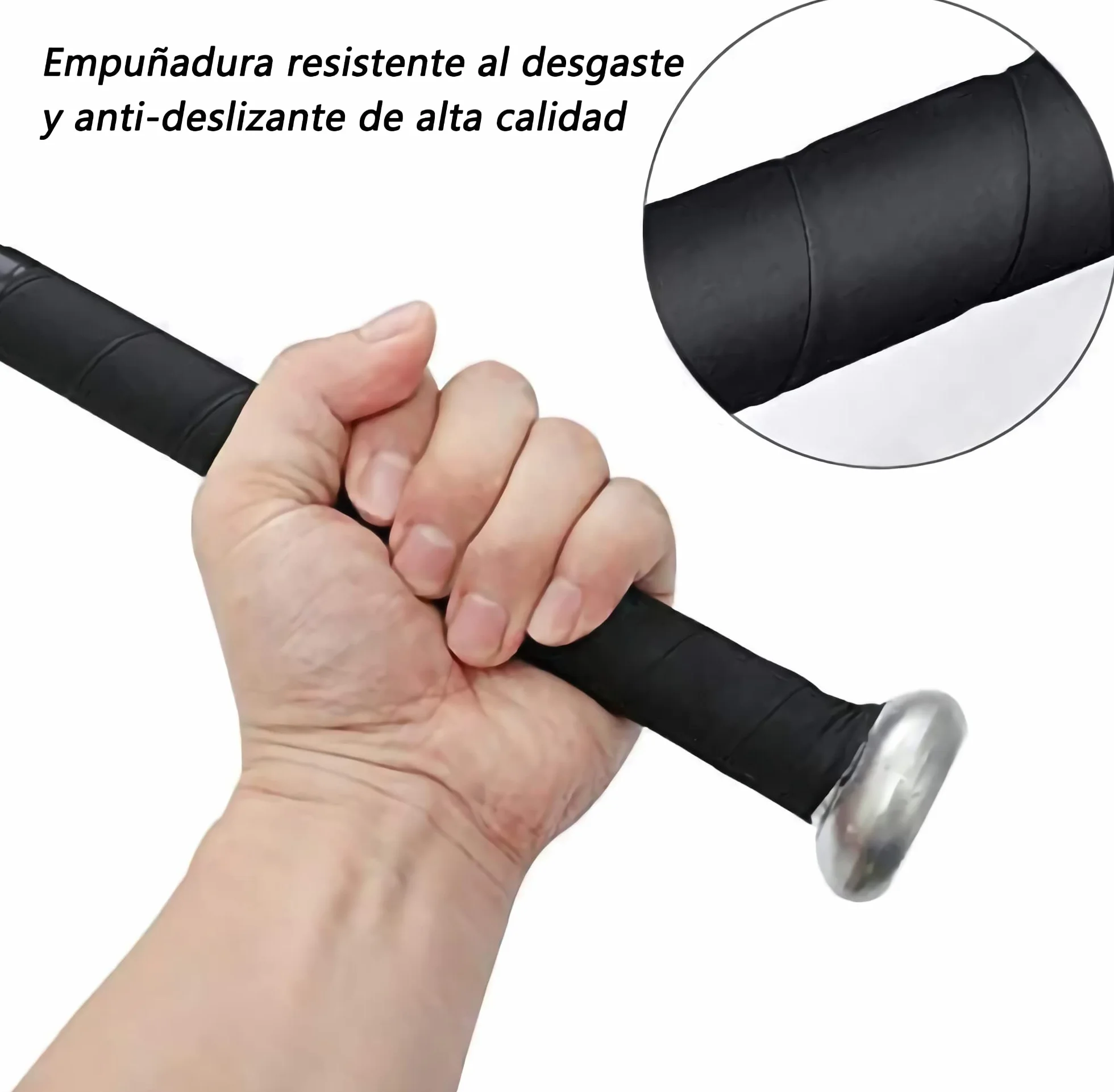 ForenTex Bate de béisbol de aluminio 71,12cm Entrenamiento con peso