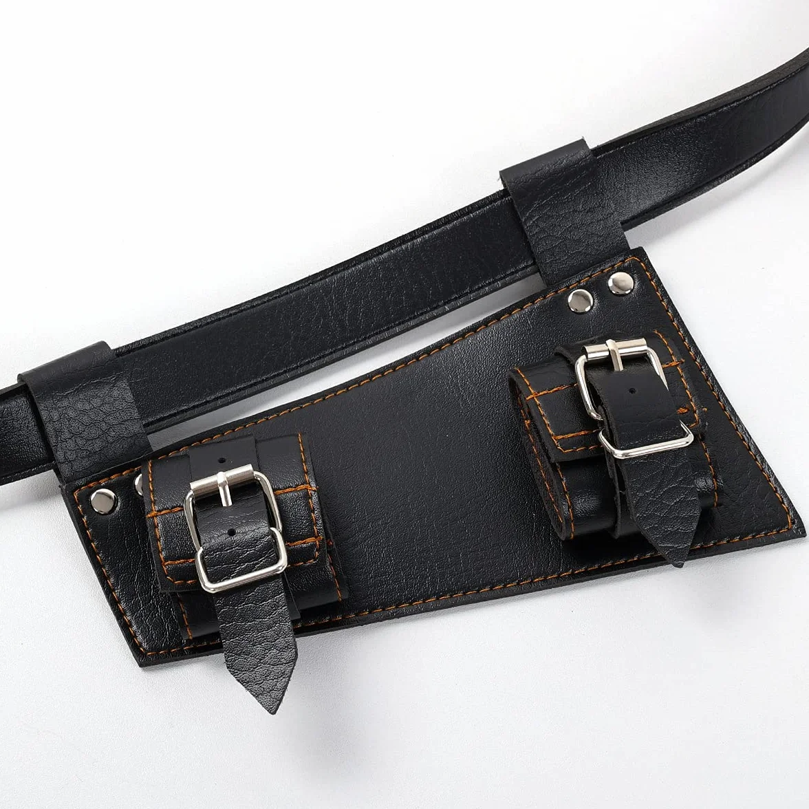 BLESSUME Funda de Espada Medieval con Cinturón Estoque Cruz Cordón