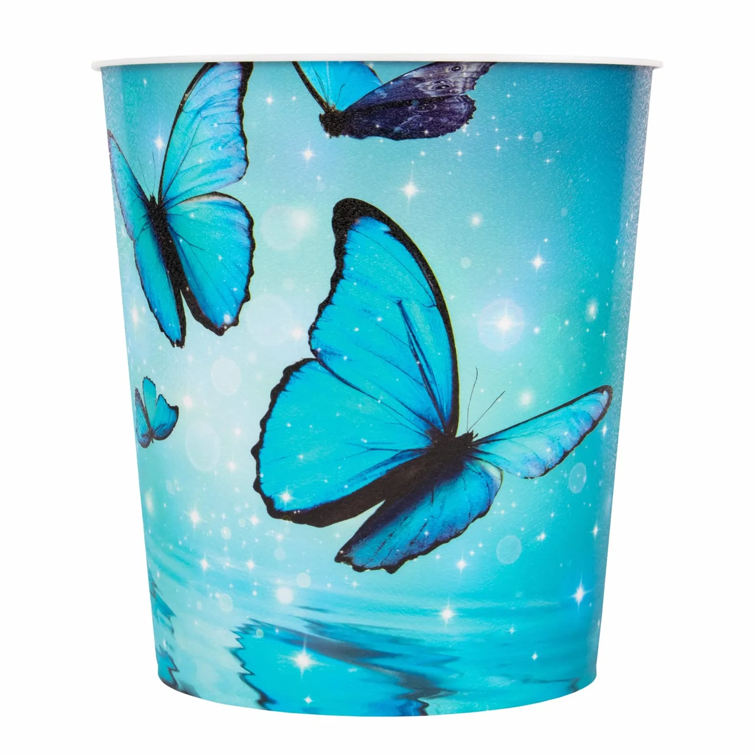 Idena Papelera para niños PP 9 litros mariposa habitación infantil