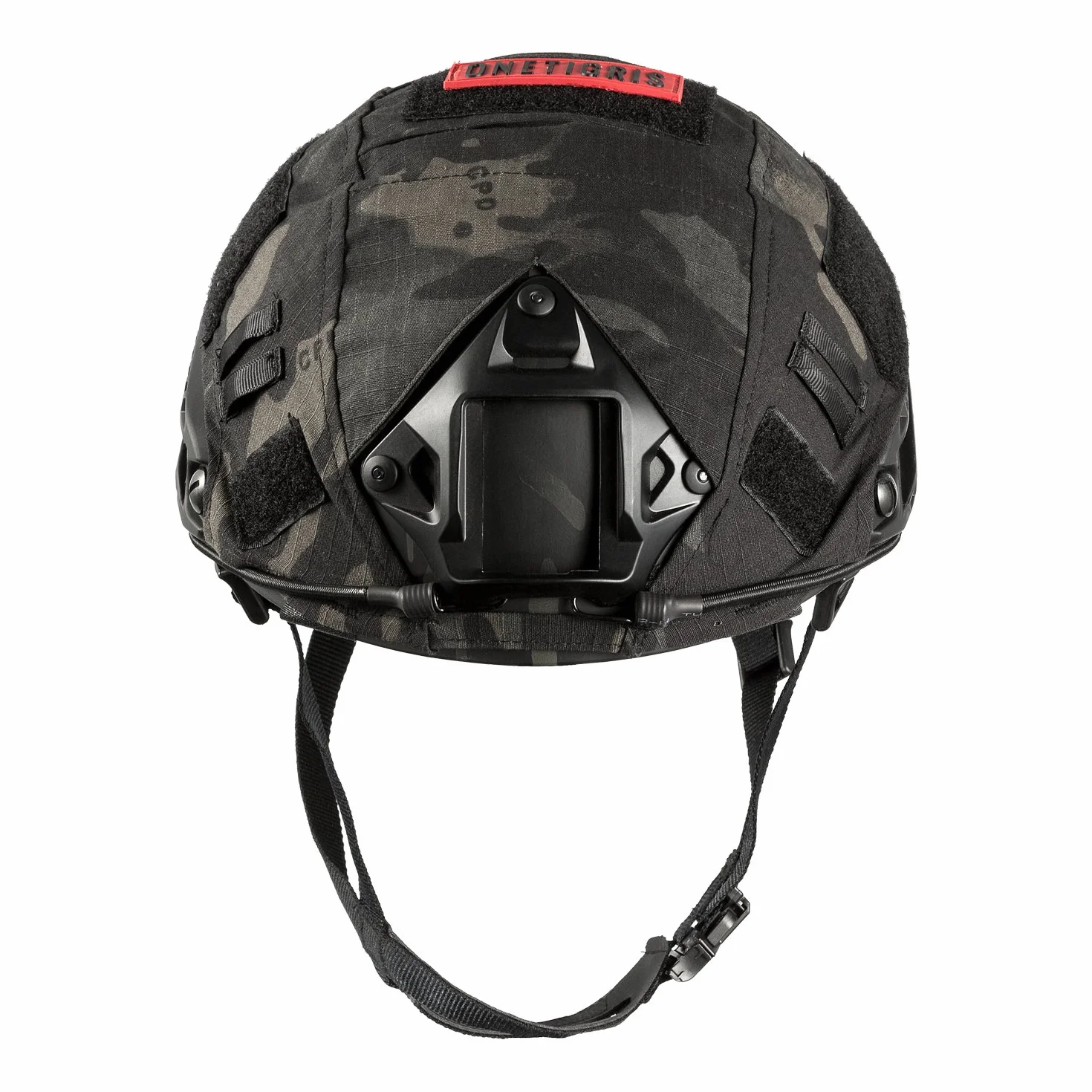 Onetigris Casco Táctico Airsoft Fast - Casco Militar Tipo PJ con Funda y Montura para Gafas NVG, Ideal para CQB, Tiro y Paintball