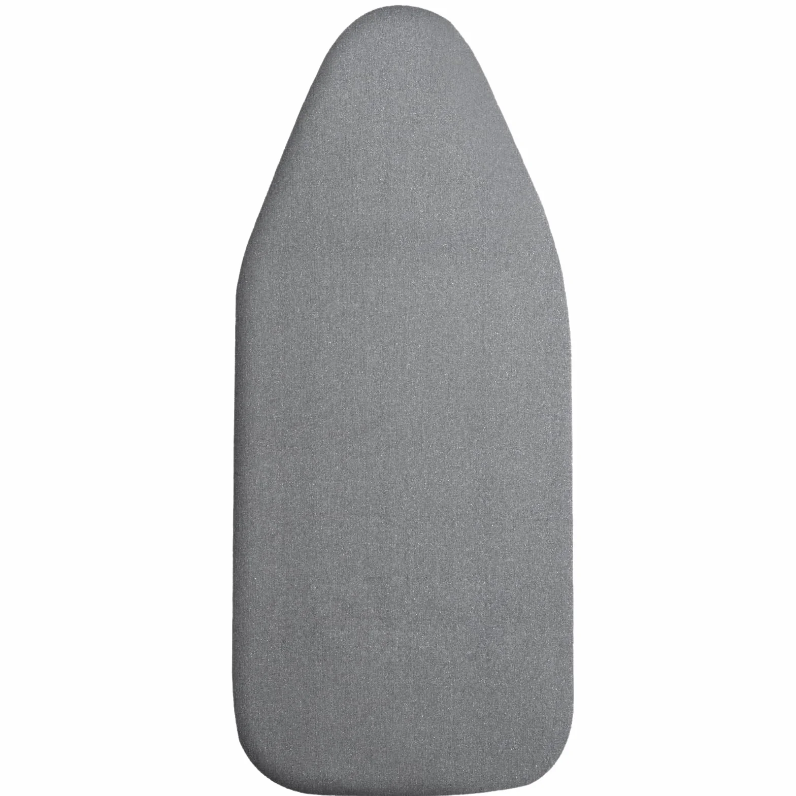 Funda acolchada para tabla de planchar de 12.5 x 32 pulgadas, resistente a las quemaduras, funda de hierro de algodón con acolchado reflectante de calor resistente (gris, 12.5 x 32 pulgadas)