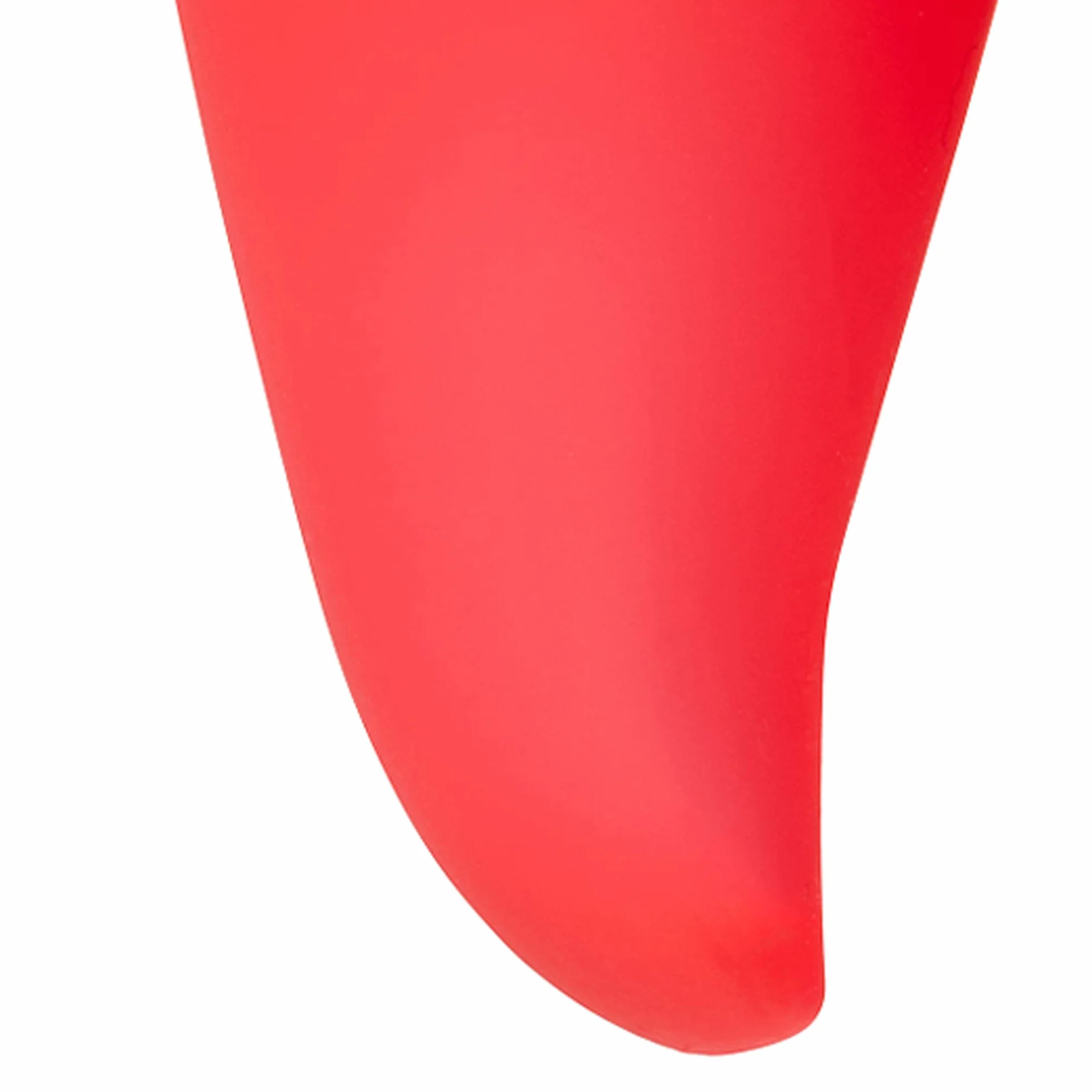 Alessi - Piccantino JHT02 - Picador de Chile de Diseño, en Goma Silicónica, Rojo y Acero Inoxidable 18/10 Brillante