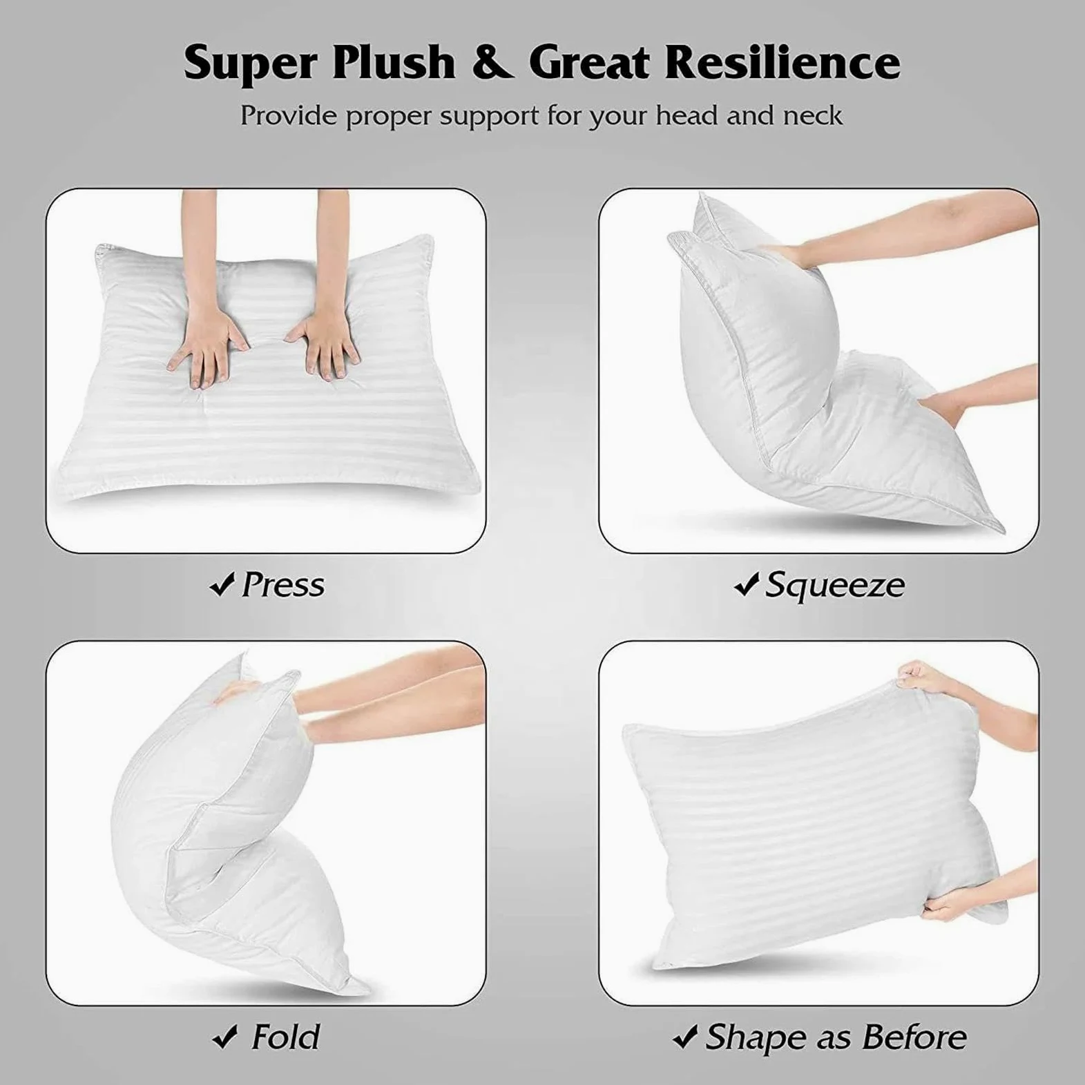 Almohadas Anti-Ronquidos Cojín Lumbar Anti-Ronquidos Duradero | Almohada Para Dormir Para Mujeres Niños Niñas Esposa Esposo Embarazo Dormitorio Sala De Estar