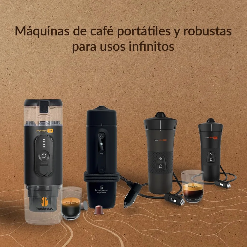 Handpresso Handcoffee Truck 21010 - Máquina de café, portátil, con cápsulas tipo Senseo, para camión, 24 V
