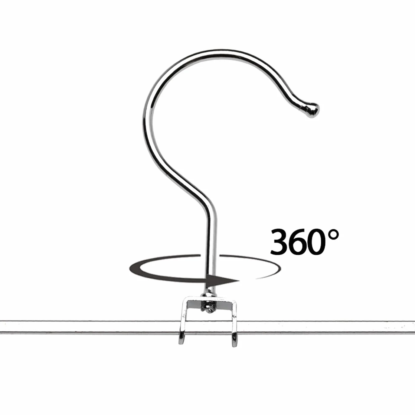 Perchas Metálicas para Pantalones 42 Unidades, 35.5cm de Largo Perchas Metal con Pinzas Clips Antideslizantes para Pantalones, Ropa Interior, Faldas, Calcetines (42 Unidades)