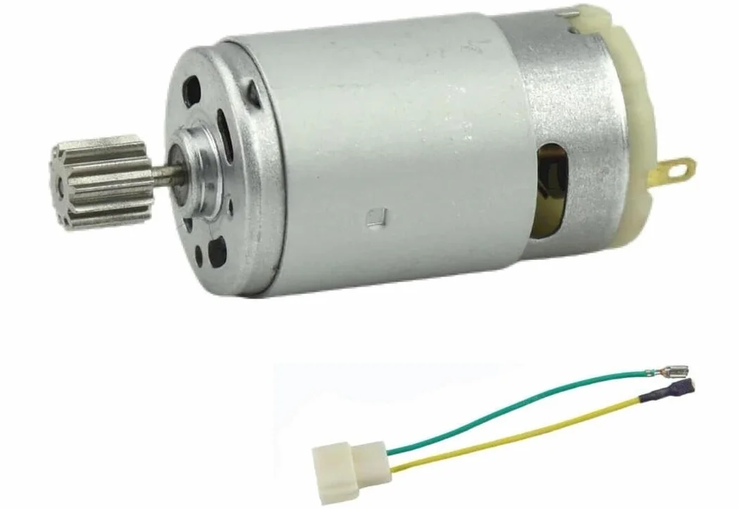 CHANCS RS390 Motor Eléctrico DC 12V 18000RPM Accesorio de Coche de Juguete Scooter 12 Marchas