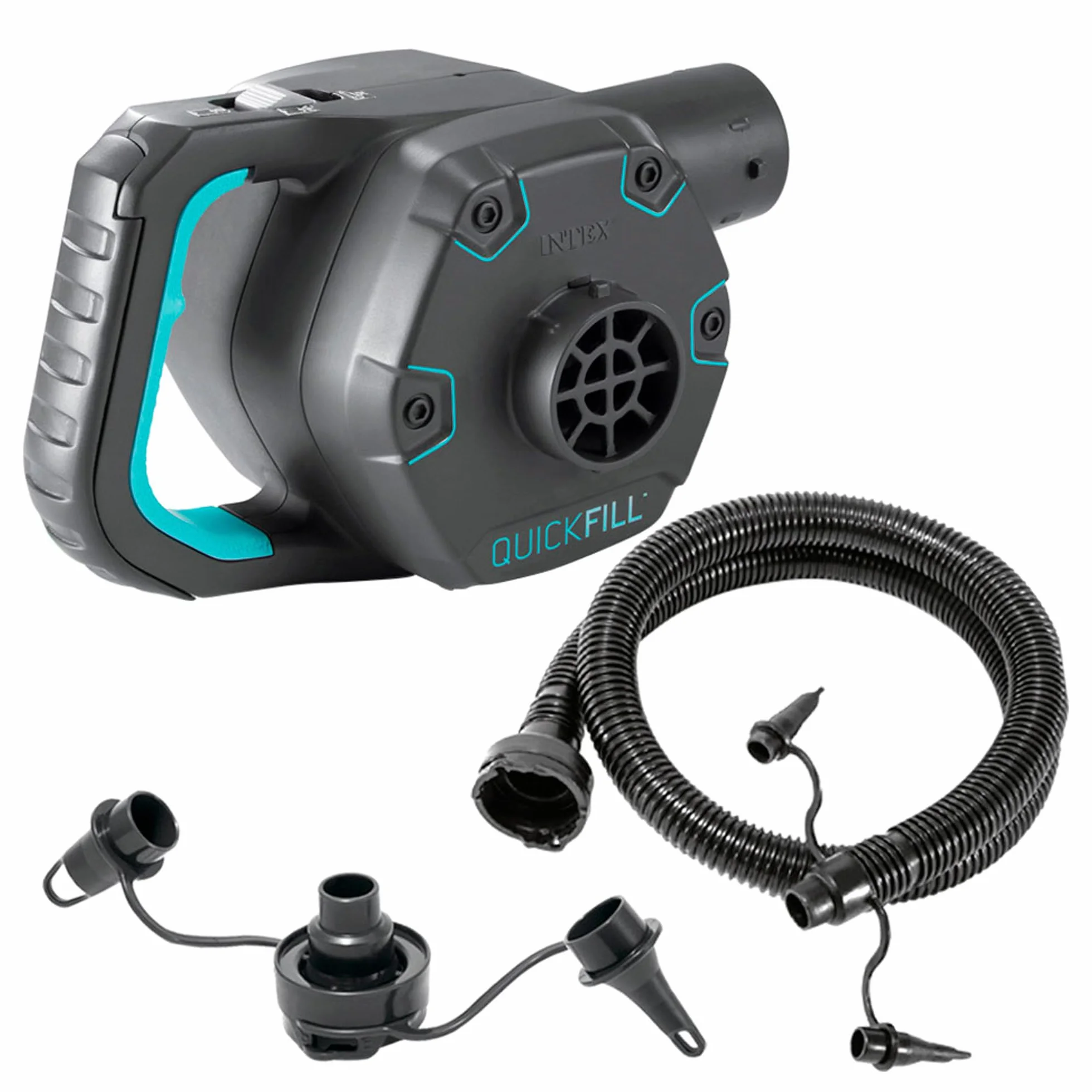 Intex 66644 Bomba eléctrica 220-240V con Manguera Azul