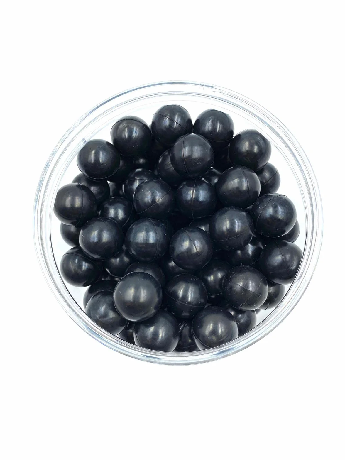 Bolas de Gomma Maciza Ram Paintball .68 Caliber 100x Rubberballs for HDS HDR 68 T4E Training Defense