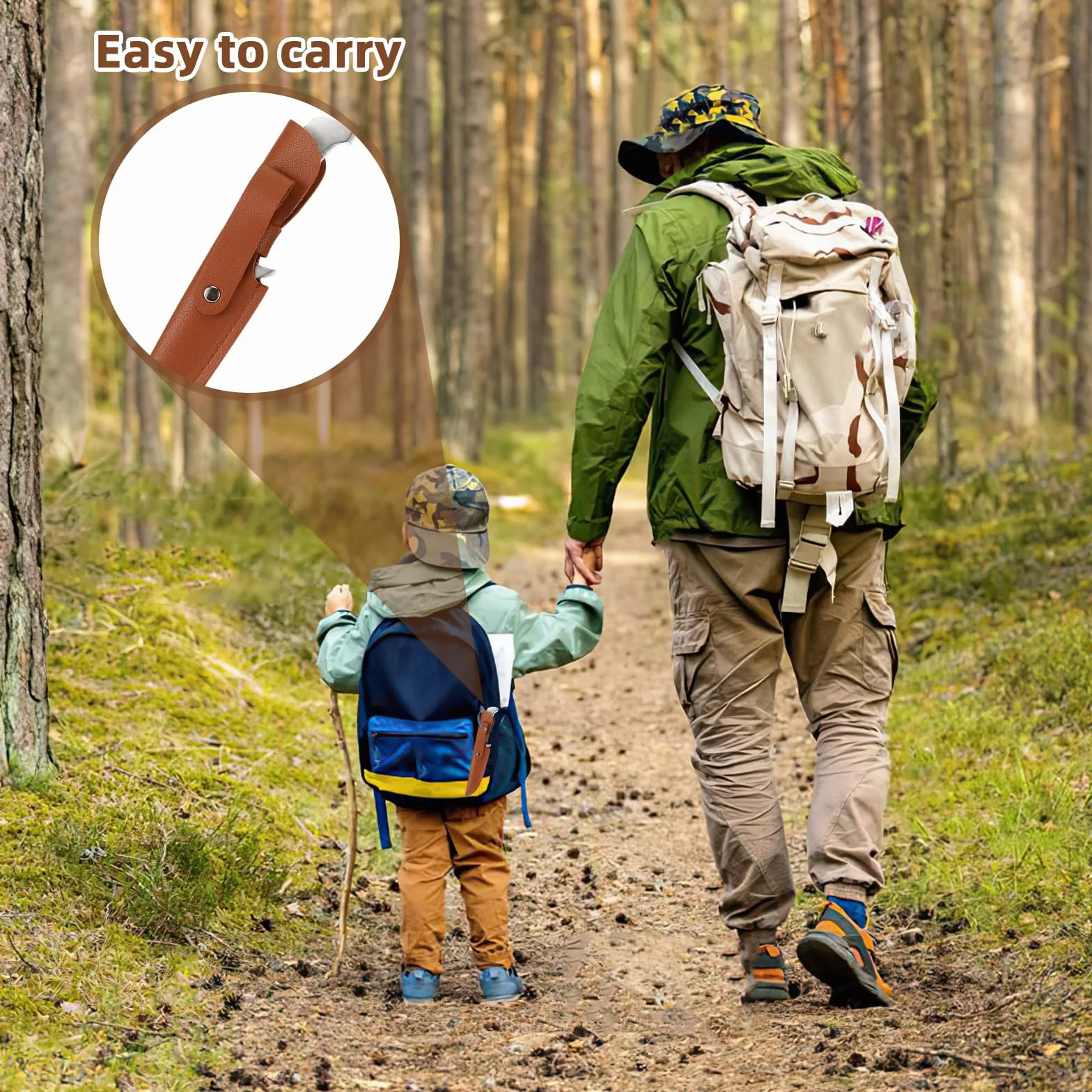 Cuchillo de Tallar para Niños, Navaja Pequeña Plegable con Funda y Guantes Anti-Corte – Juego de Tallado