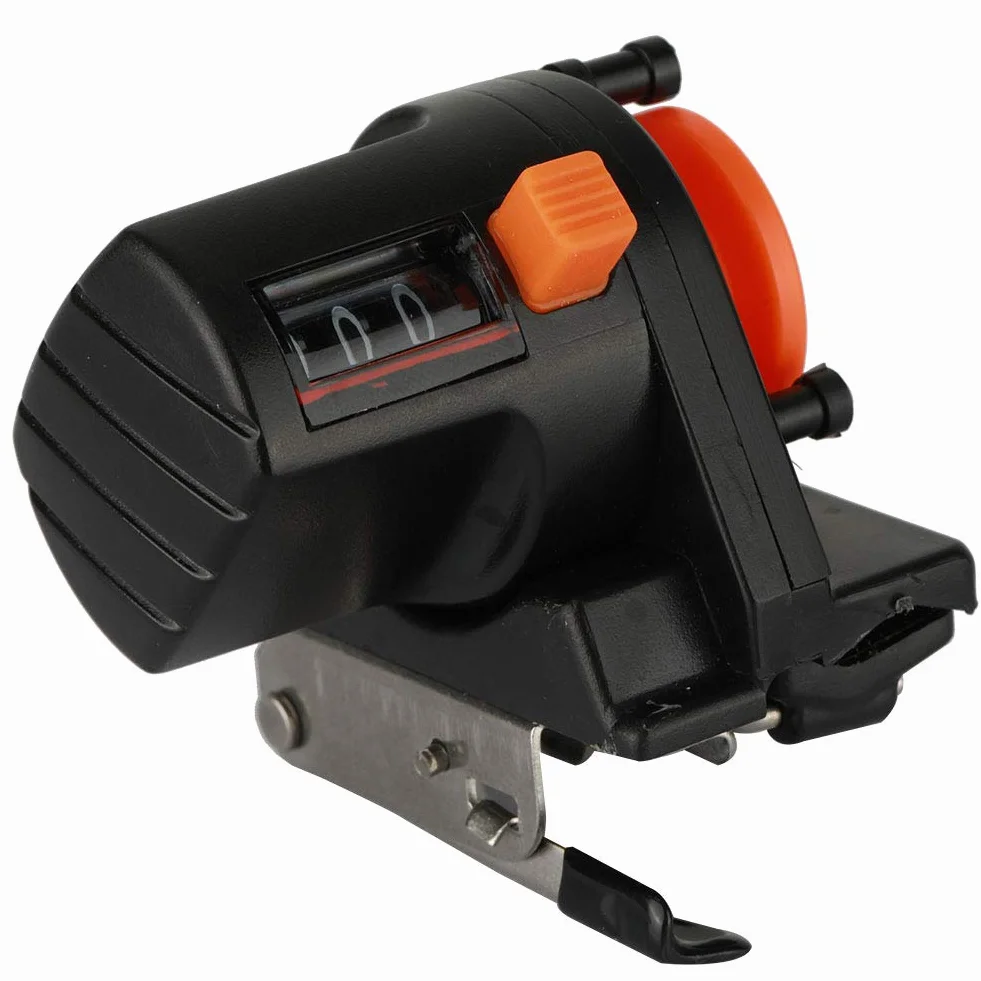 Contador de Hilo de Pescar 0-999M Herramienta Buscador de Profundidad Calibre Longitud Aparejos