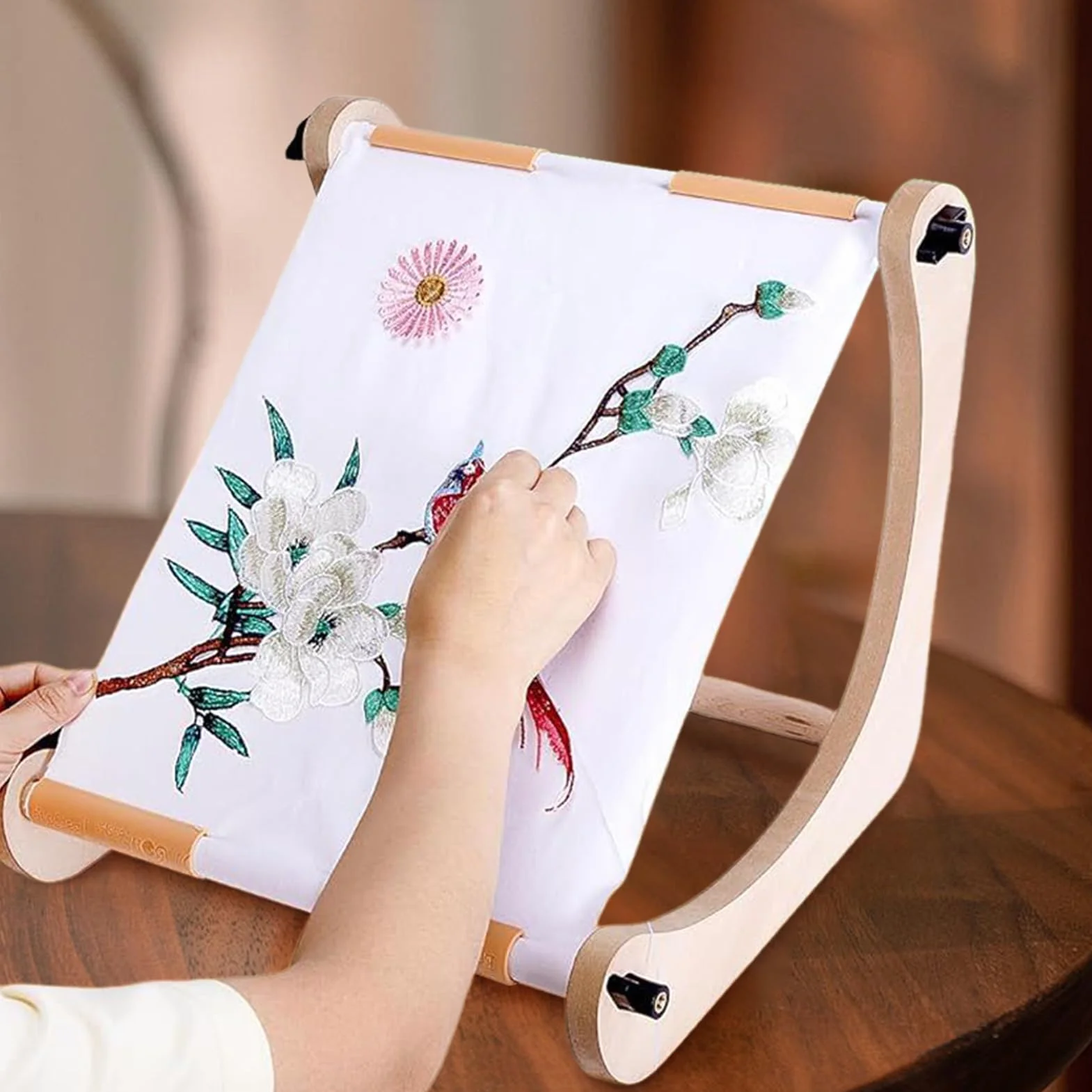 Bastidor De Bordado Costura A Mano Labor De Aguja Acolchado | Bastidor Bordado Madera Ajustable Costura A Mano, Acolchado, Manualidades, Ganchillo, Viaje, Mesas, Sofás