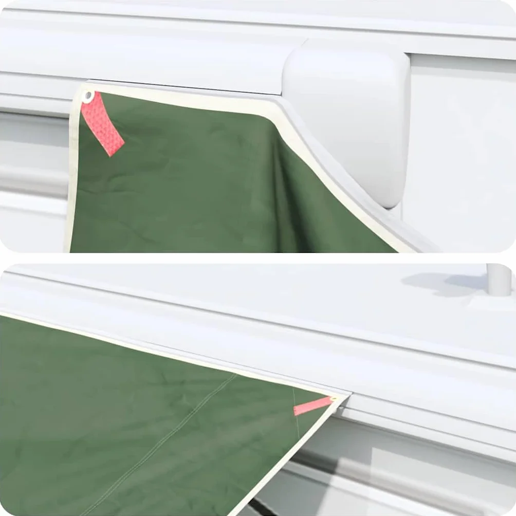 vidaXL Toldo Resistente al Agua 240 x 460 cm Impermeable Jardín Terraza Exterior Carpa Camping Cubierta Caravana Protección Solar