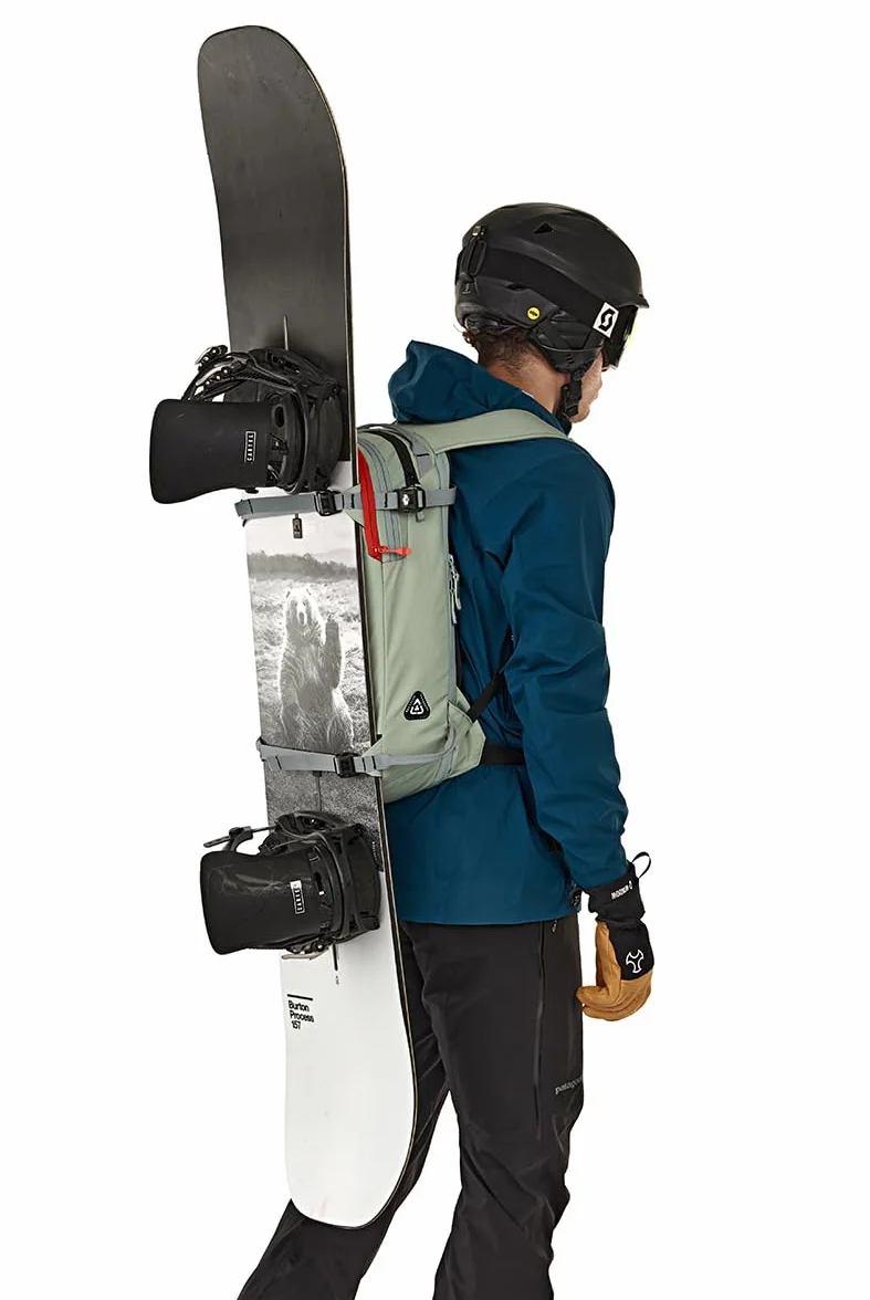 Arva Mochila Freeride Ride 18, Mousse, Verde