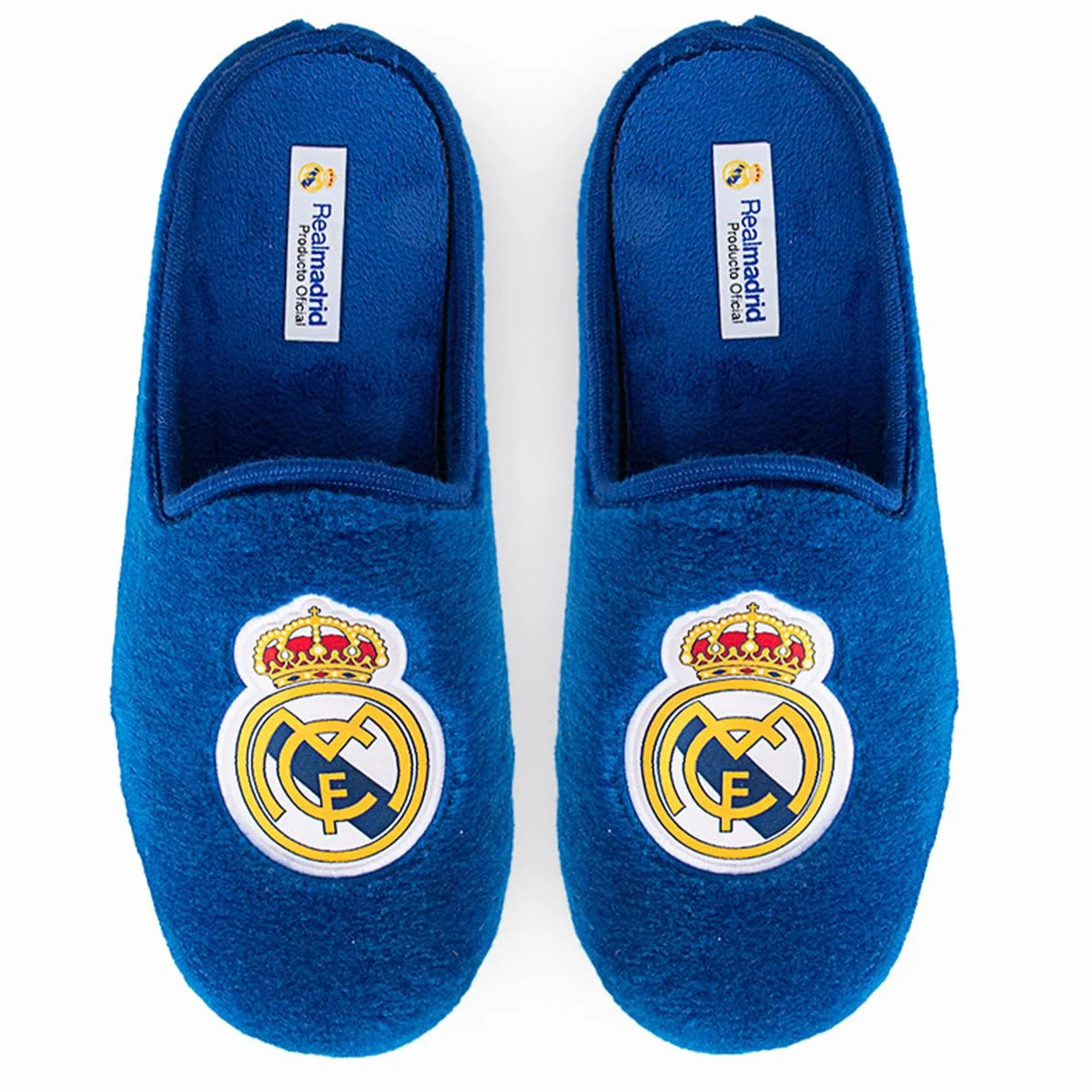 MARPEN Zapatillas de casa Real Madrid CF Oficiales Temporada 25/26 Niño Niña Suela Caucho Fútbol