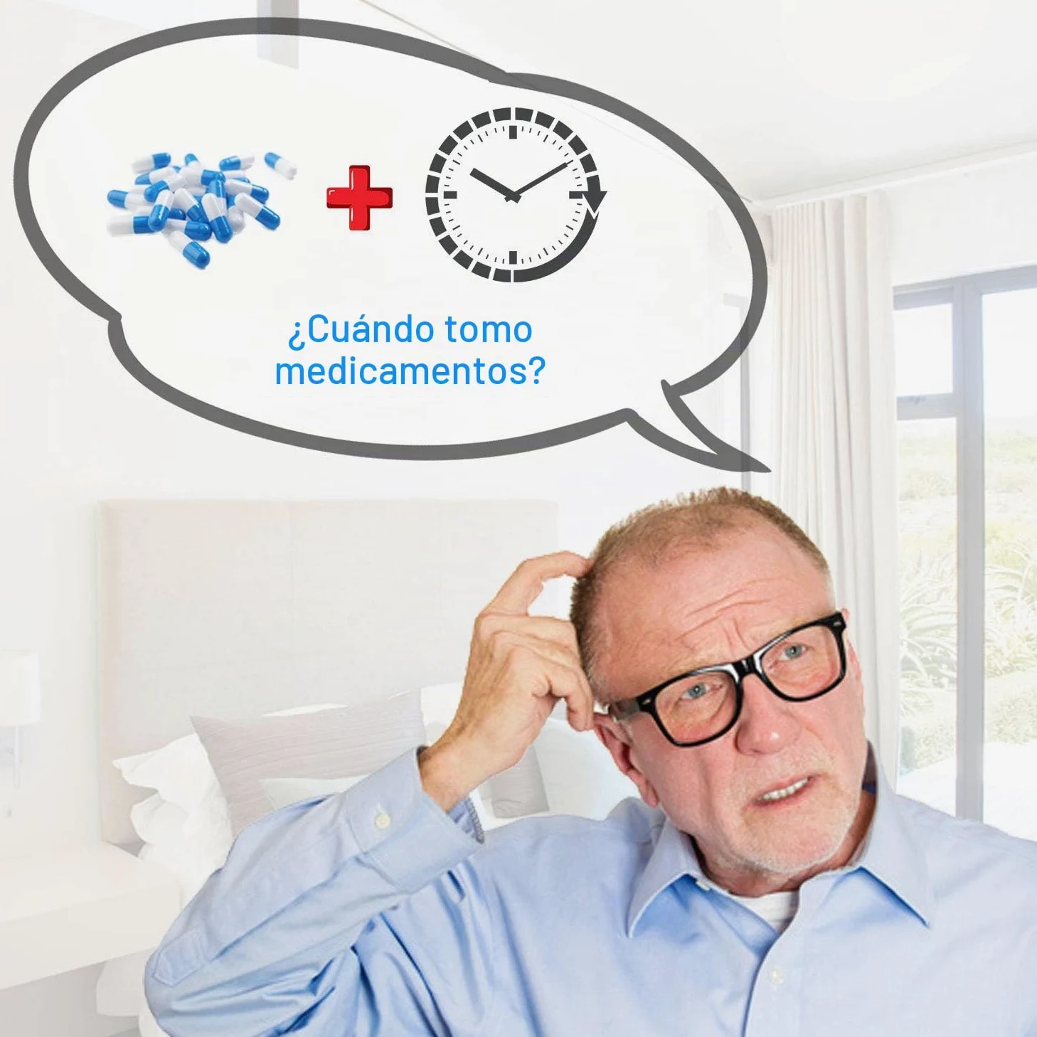 LEMNOI 8 Pulgadas Reloj Digital Calendario con Fecha y Hora,Reloj Alzheimer,Atenuación automática,8 Idiomas,Recordatorios de Medicamentos para Alzheimer Ancianos (Negro)