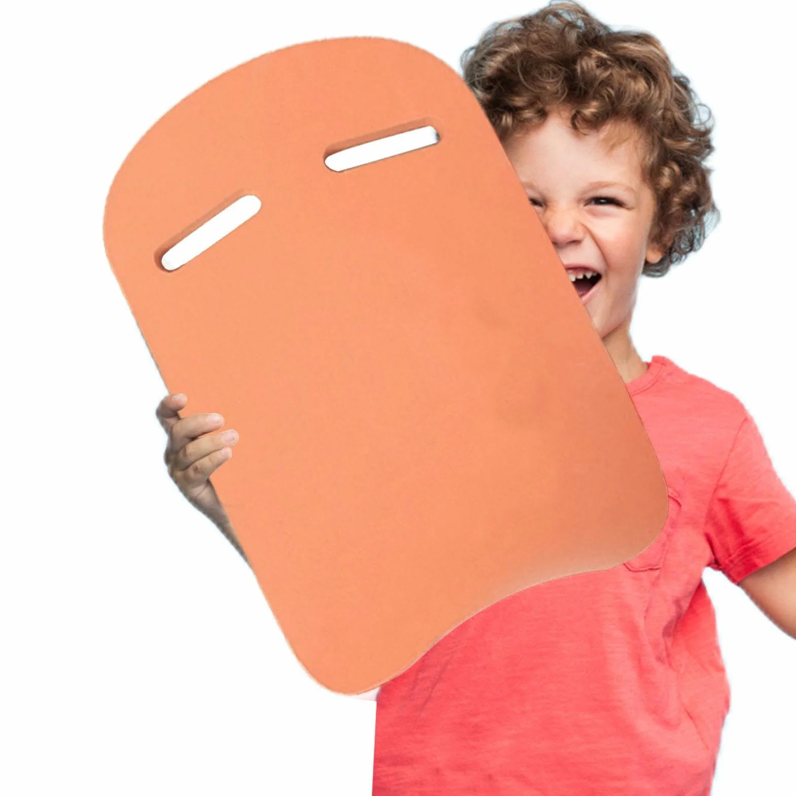 Tablas de Natación Paquete de 2 Espuma EVA con Asas Dobles Forma de U Antideslizantes para Niños y Adultos
