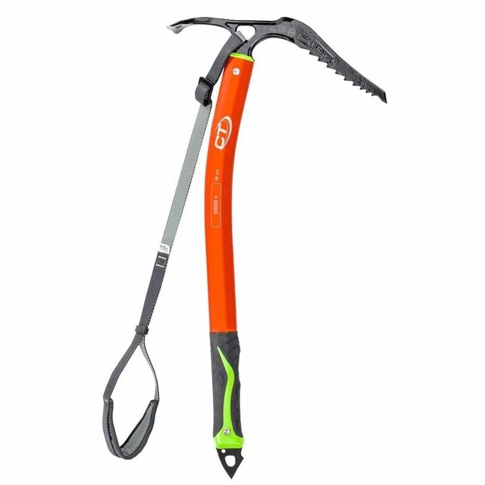 Piolet Climbing Technology Dron Plus, Naranja/Negro, Talla única