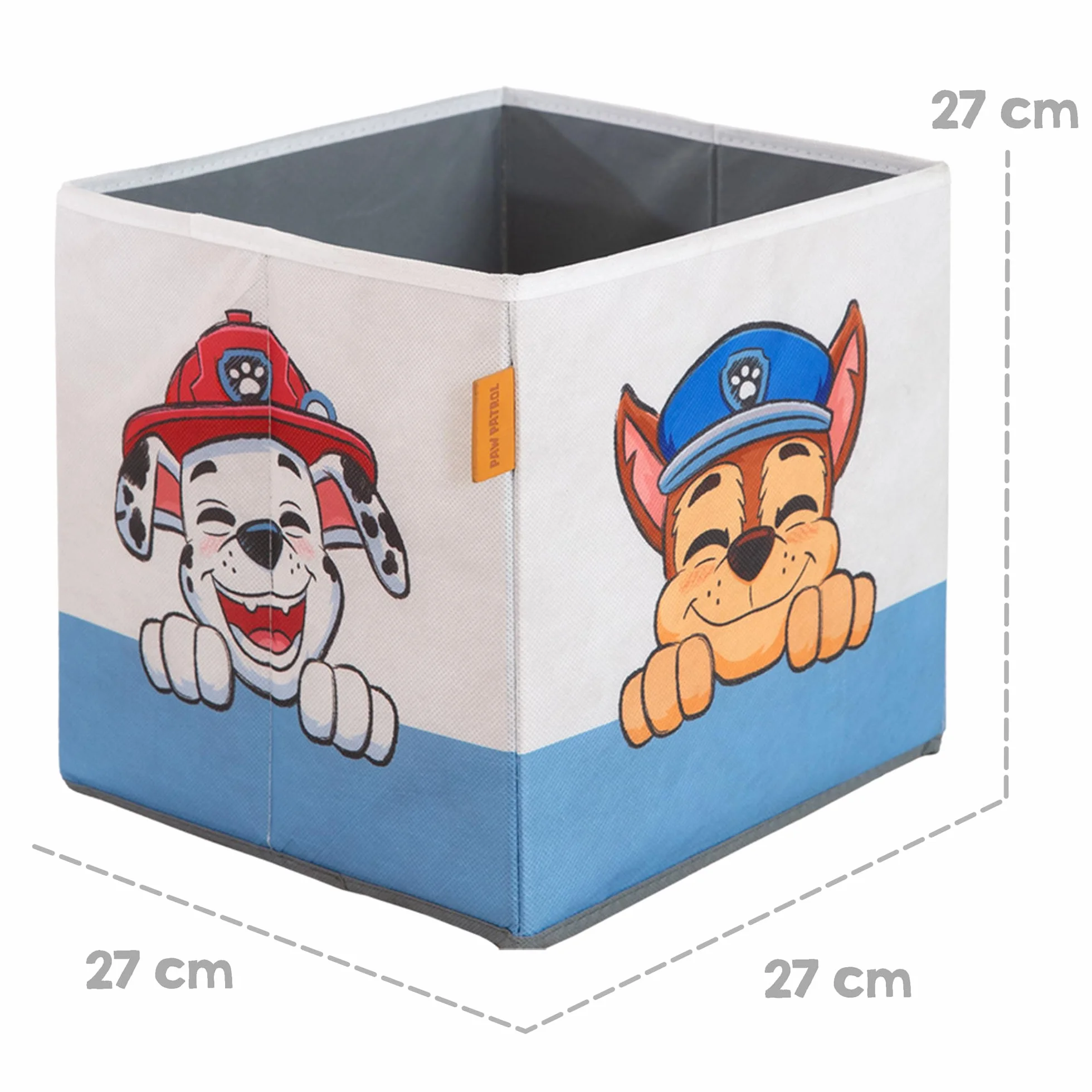 Caja de Almacenaje Paw Patrol para Niños 27 x 27 cm Plegable