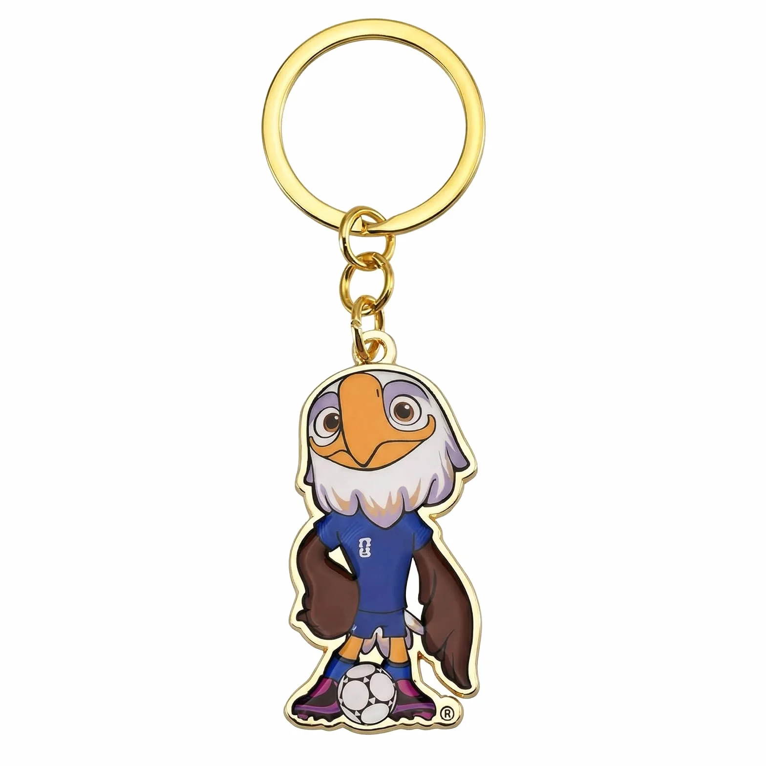 FIFA World Cup 2026 Official Gift, Oficial Mascota Llavero, figura 3D de esmalte y metal, recuerdo premium fans