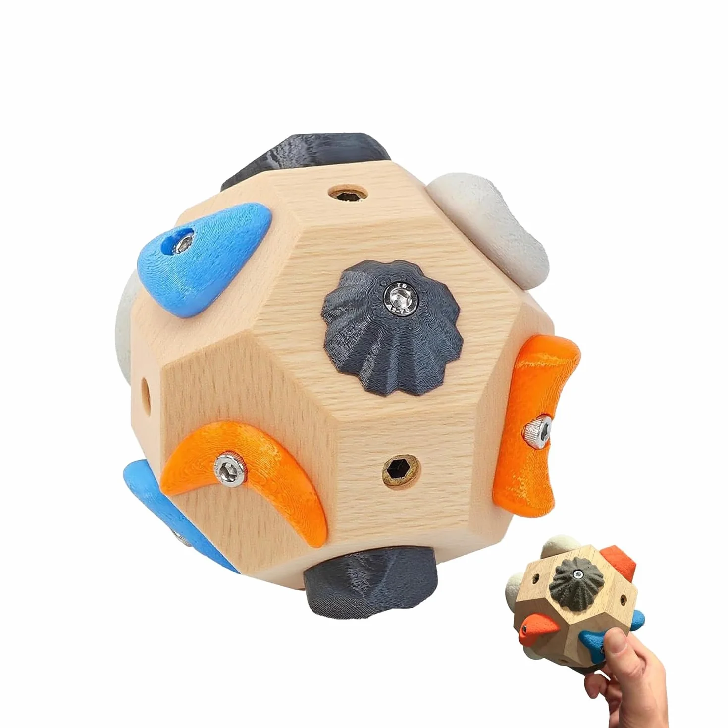 STOAT Boulder Block Jouet DIY Escalada, Entraînement Mains Principiantes, Renforceur Dedos, Herramienta Boulder