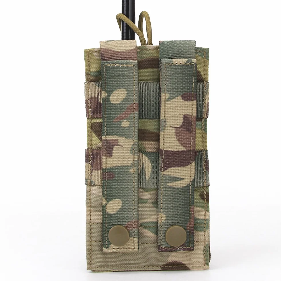 Bolsa táctica MOLLE 1000D para Airsoft walkie-talkie caza paintball