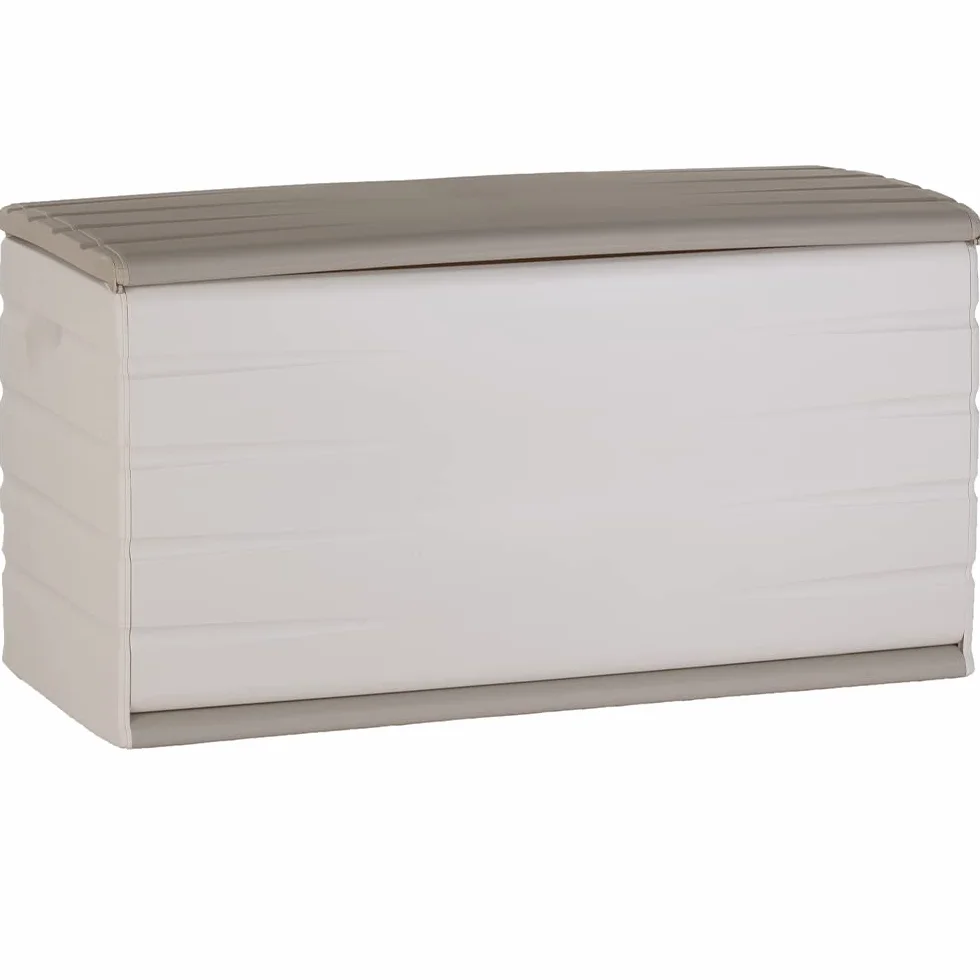 Plastiken Space Save Baúles, Plástico, Beige, 120x61x53 cm