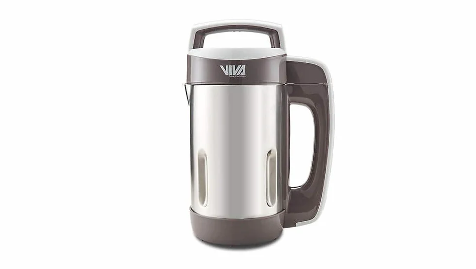 Vegan Revolution - Máquina para hacer leche de soja, de acero inoxidable, para hacer sopas, leche vegana, 850 W, 800 ml