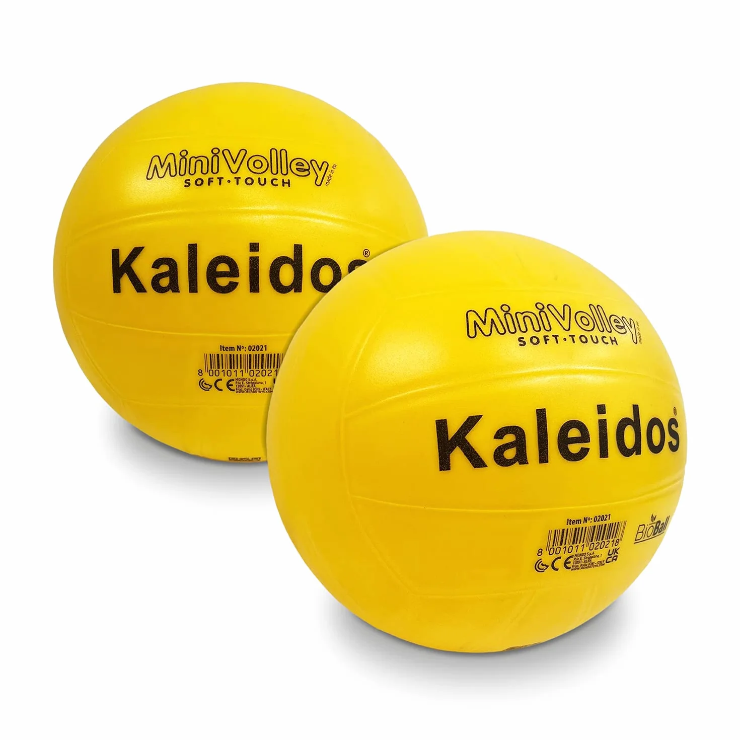 Balón de Voleibol Mini Tamaño 5 250 g Amarillo Mondo Sport