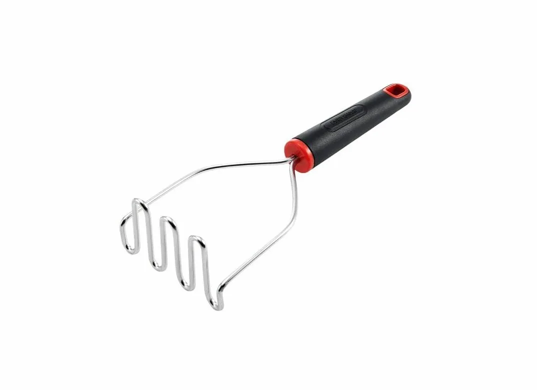 Farberware 5211649 - Masher de patatas, color negro y plateado