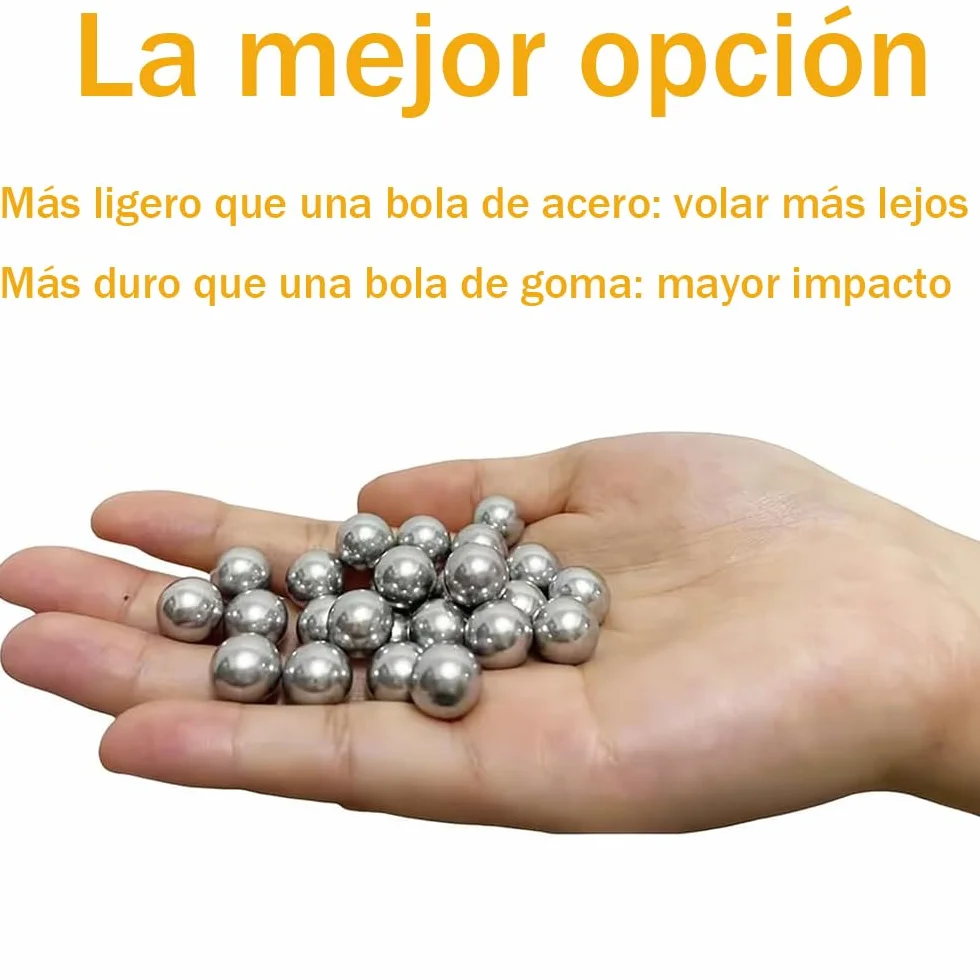 Bolas de Paintball .50 Cal Aluminio Sólido 2,6 Gramos para Umarex T4E TR50 HDR50 HDP50