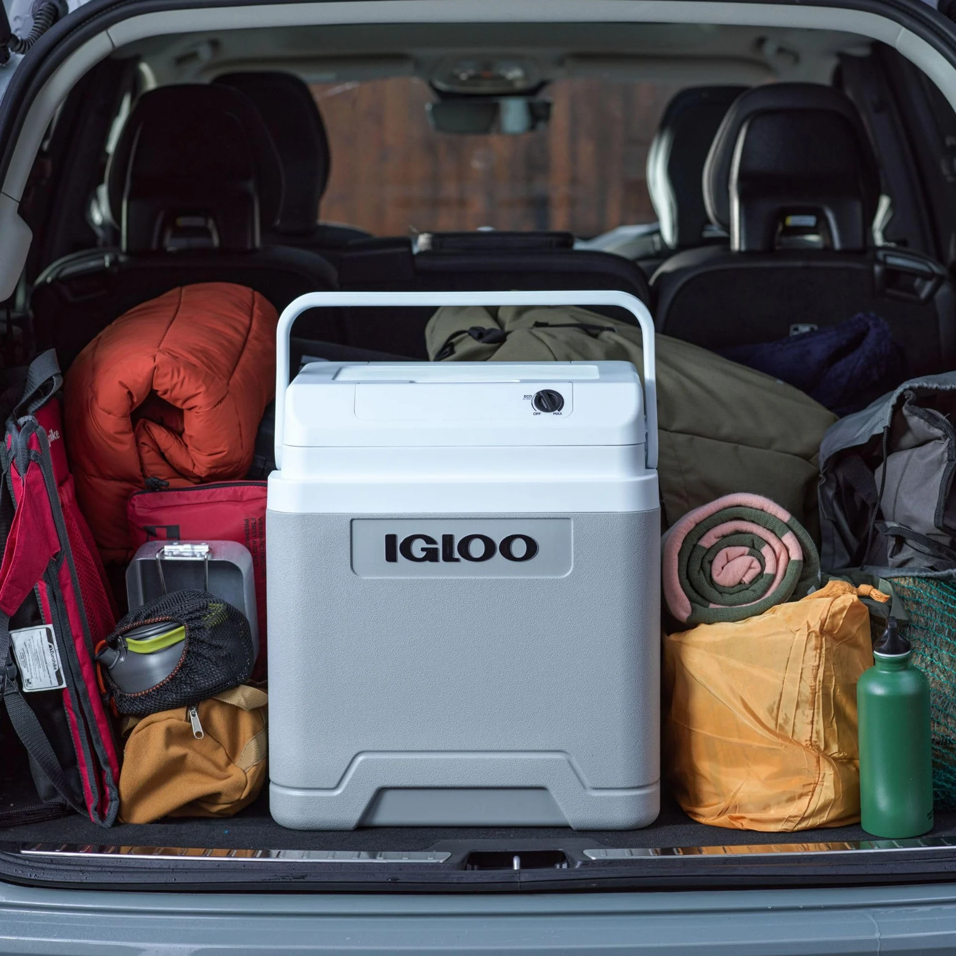 IGLOO IE27 Nevera Eléctrica 12V 230V 27L Mini Frigorífico Compacto Portátil