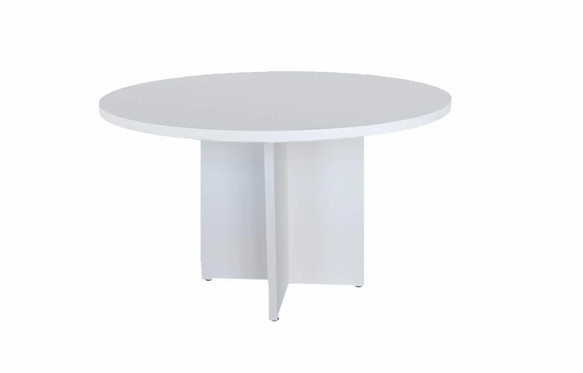 Mesa de Reuniones, Redonda. 100Ø. Color Blanco